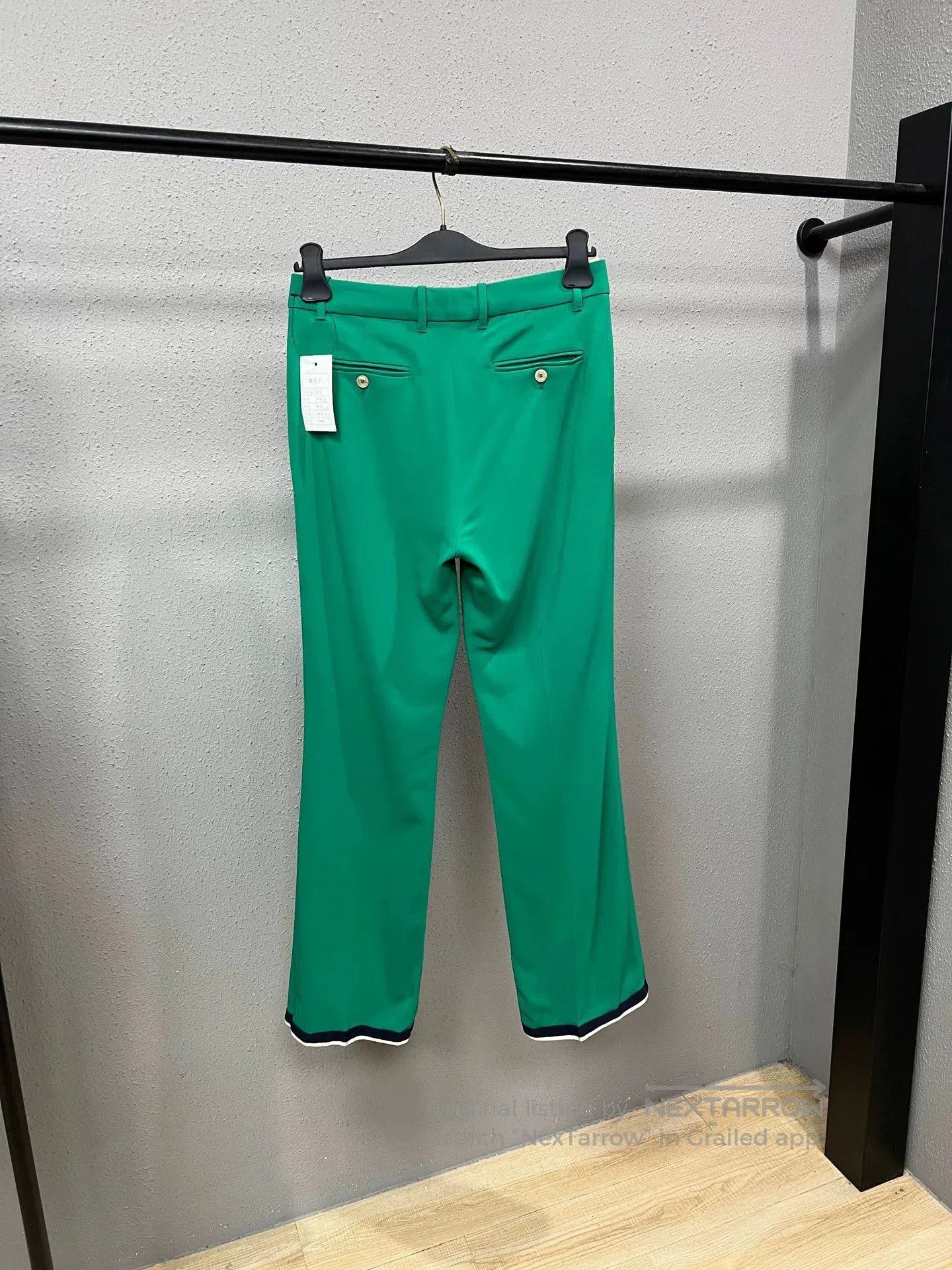 Gucci gucci green trousers with original tag. Size US 42 / EU 58 - 2 Thumbnail