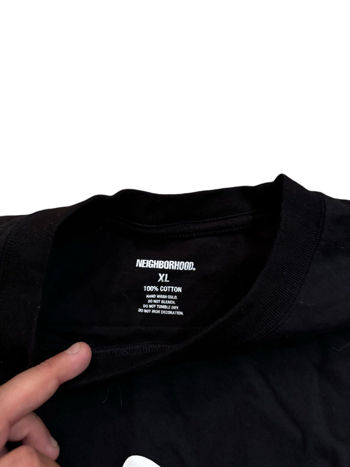Neighborhood 🔥Neighborhood Distortion 1 Long Sleeve/Pirat Japan T-shirt Size US XL / EU 56 / 4 - 8 Thumbnail