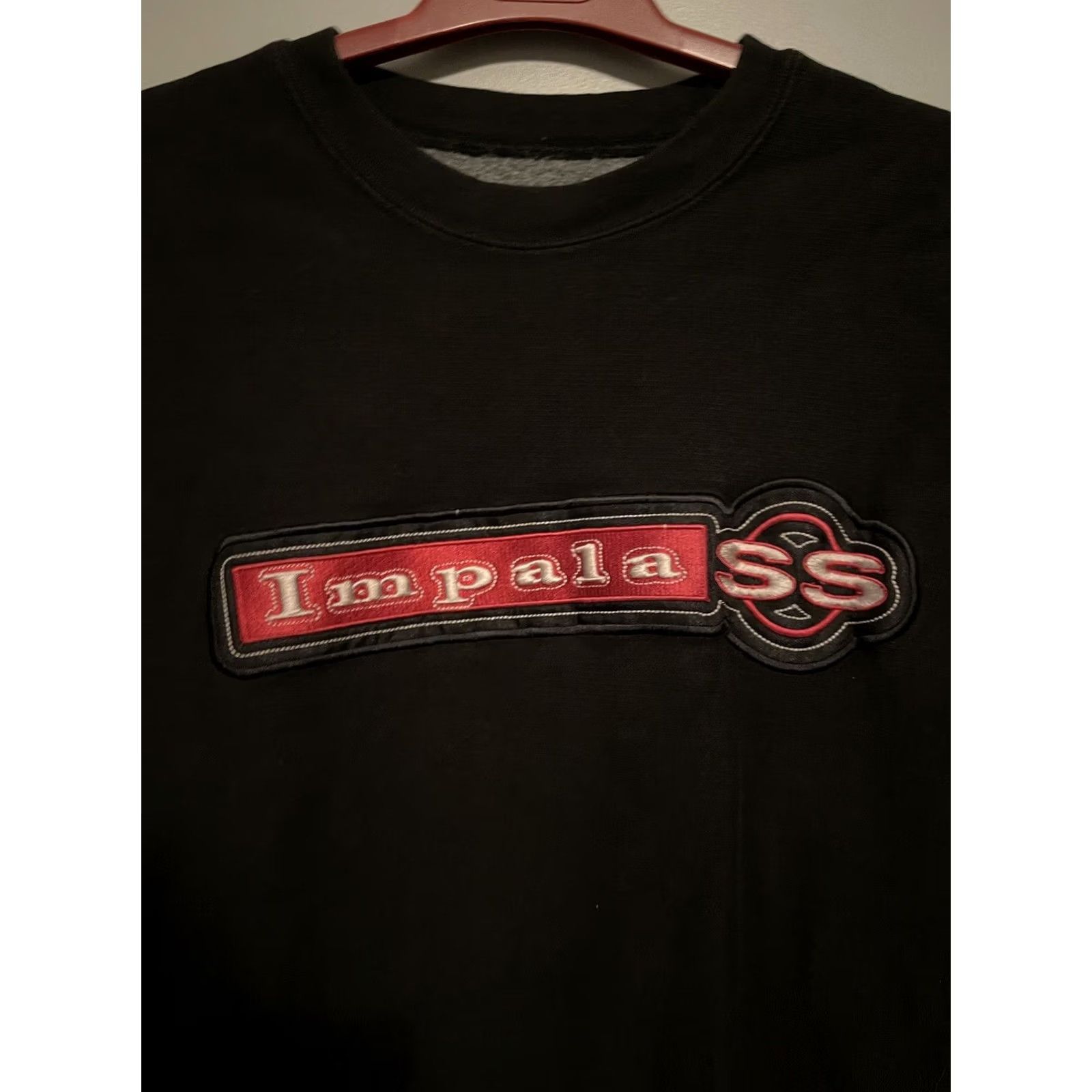 Vintage VINTAGE Steve & Barry’s Chevy Impala SS Black Mens Sweatshirt Sweatshirt Pullover Crew Neck Long Sleeve Regular Size M Size US M / EU 48-50 / 2 - 2 Thumbnail