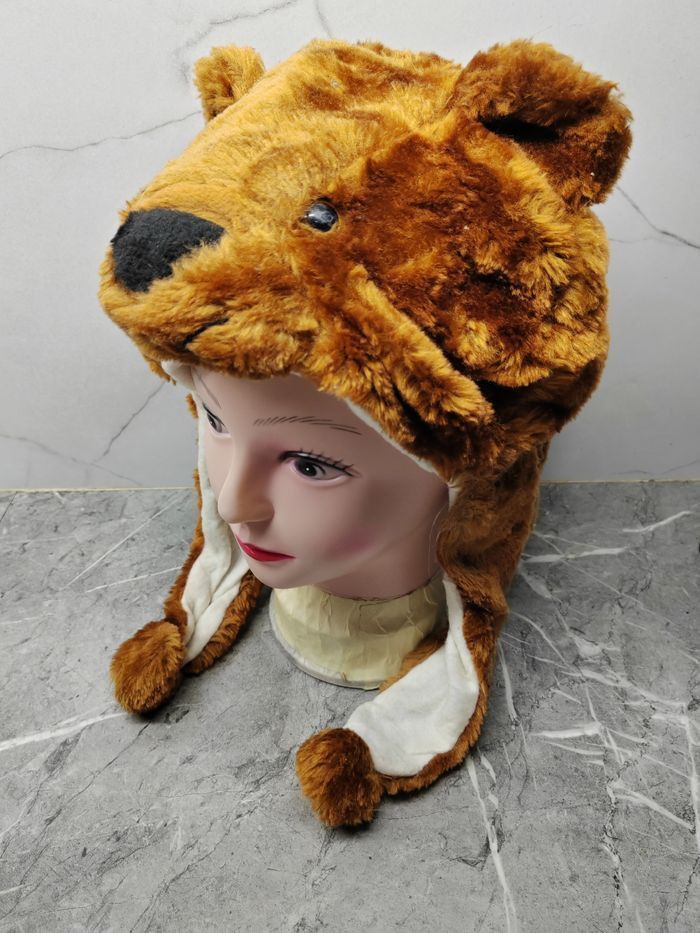 Japanese Brand Vintage Bear Beanie Snowcap Size ONE SIZE - 1 Thumbnail