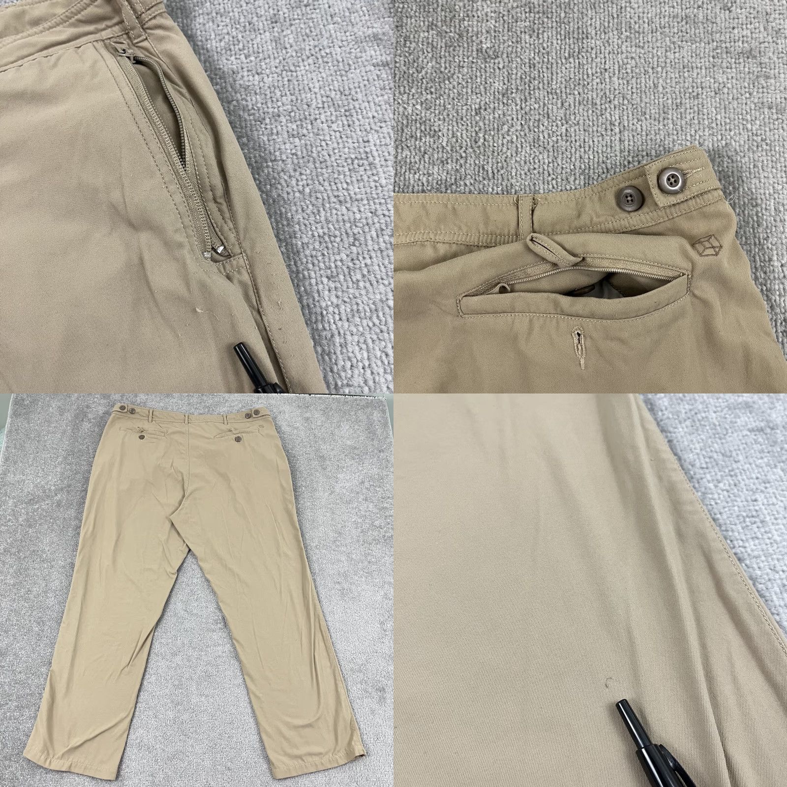Vintage VINTAGE Clothing Arts P Cubed Pick Pocket Proof Pants Mens 40x30 Nylon Casual Travel Outdoor Size US 40 / EU 56 - 8 Thumbnail