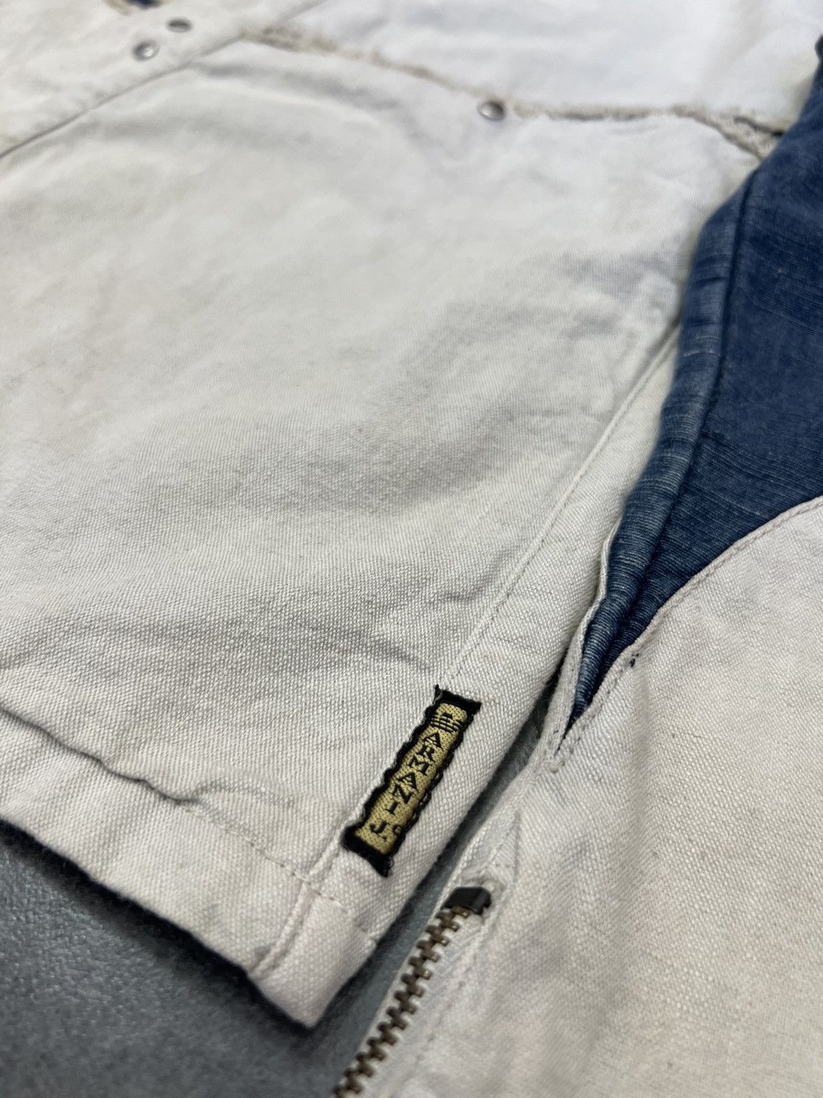 Emporio Armani Archive 2 sides Armani Jeans Vintage Hemp Denim Jacket Size US L / EU 52-54 / 3 - 6 Thumbnail