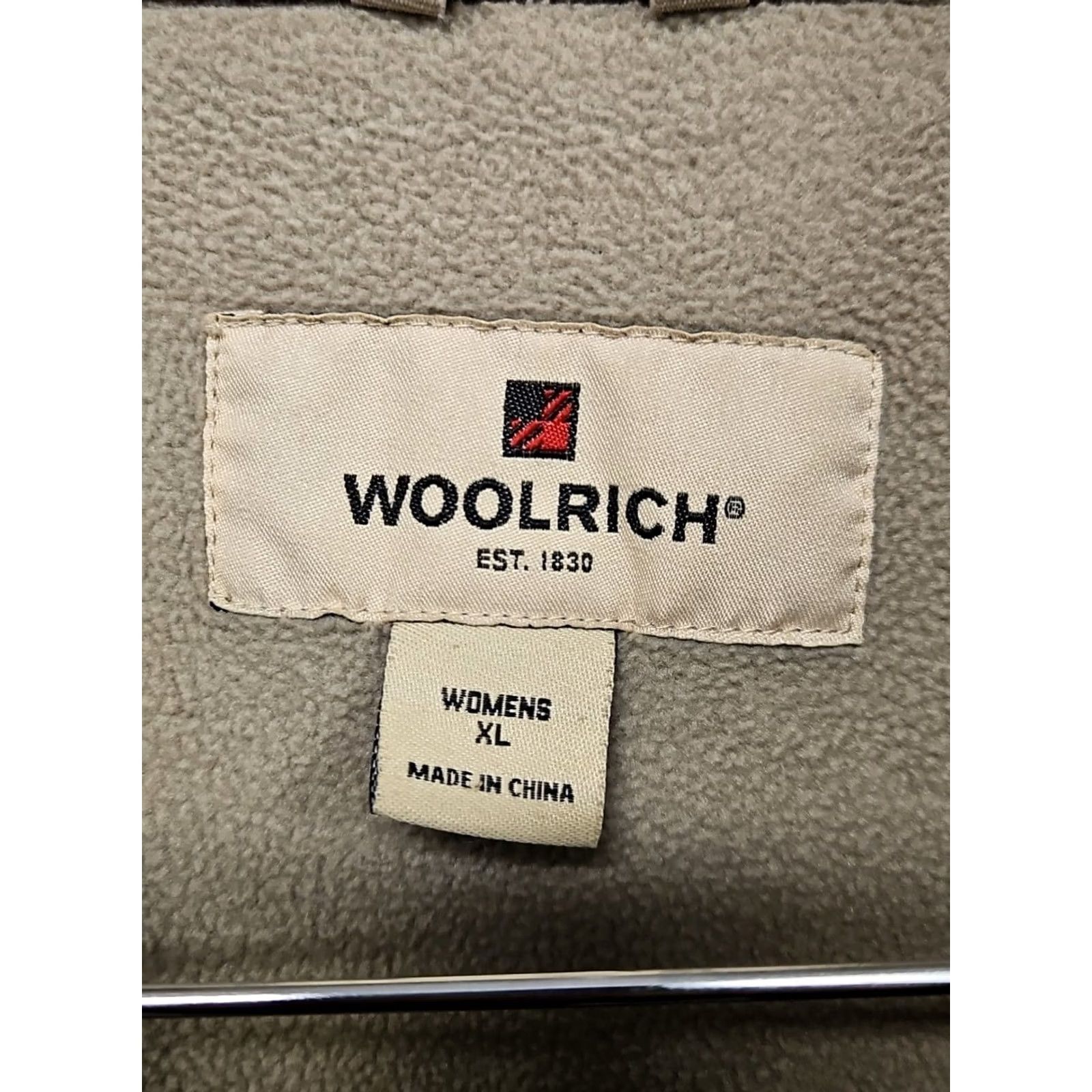 Vintage VINTAGE? No — Woolrich Women's XL Barn Jacket Brown Espresso Sherpa Lined Canvas Coat Coat? Size XL / US 12-14 / IT 48-50 - 7 Thumbnail