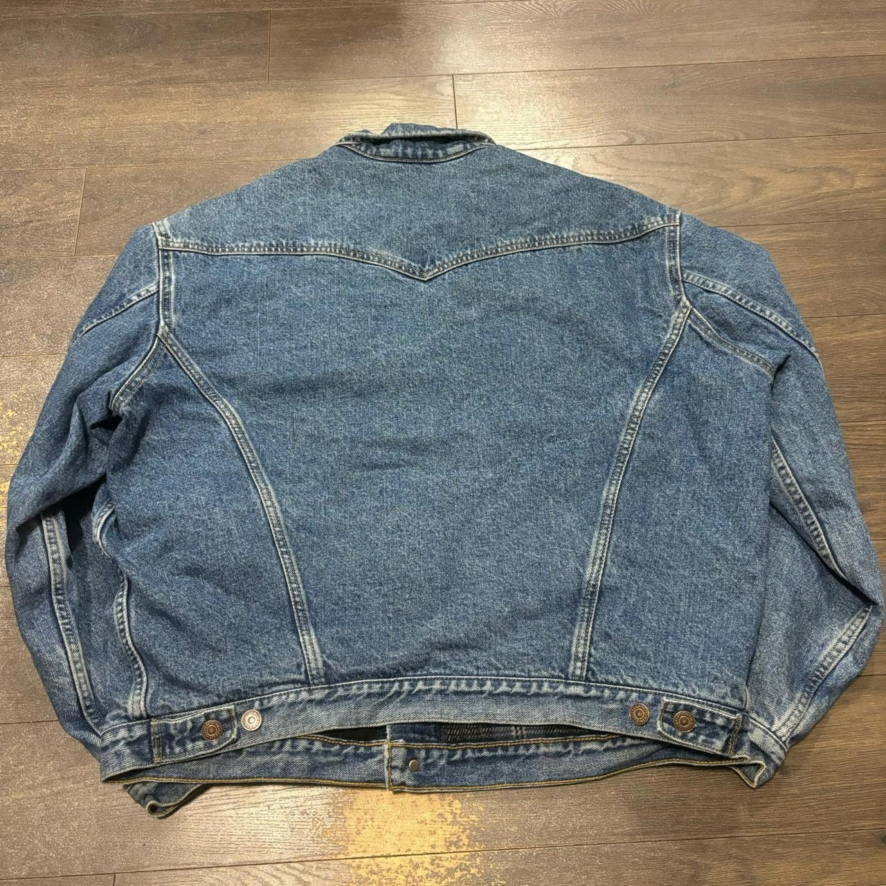 Levi's vintage Levi’s straus blanket lined denim jacket MIC Size US L / EU 52-54 / 3 - 5 Thumbnail