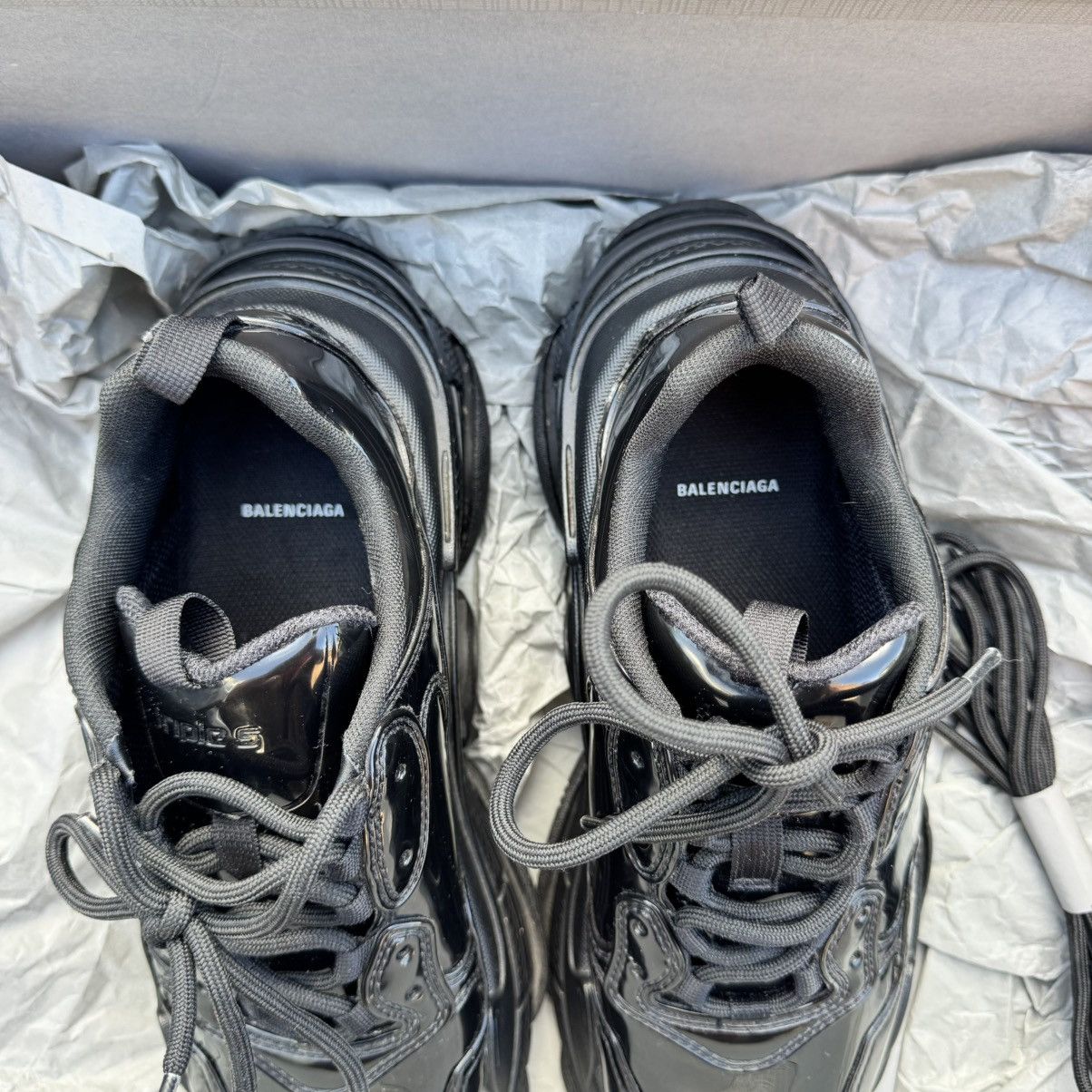 Balenciaga Balenciaga Triple S Patent Leather Black EU 42 UK 8 US 9 Size US 9 / EU 42 - 9 Thumbnail