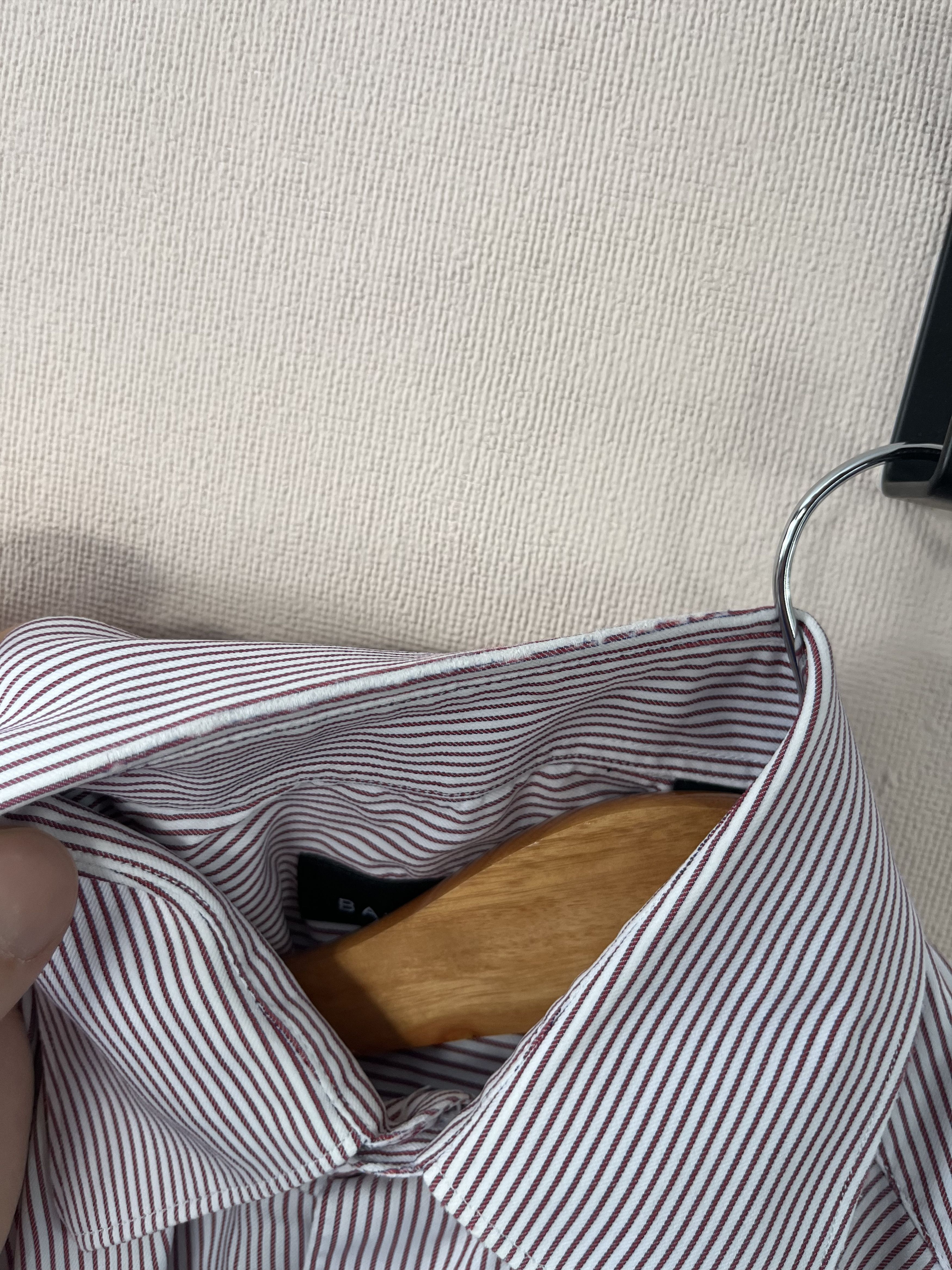 Balenciaga Balenciaga Cotton Shirt Button Up Size 15/38 Striped Size US S / EU 44-46 / 1 - 7 Thumbnail