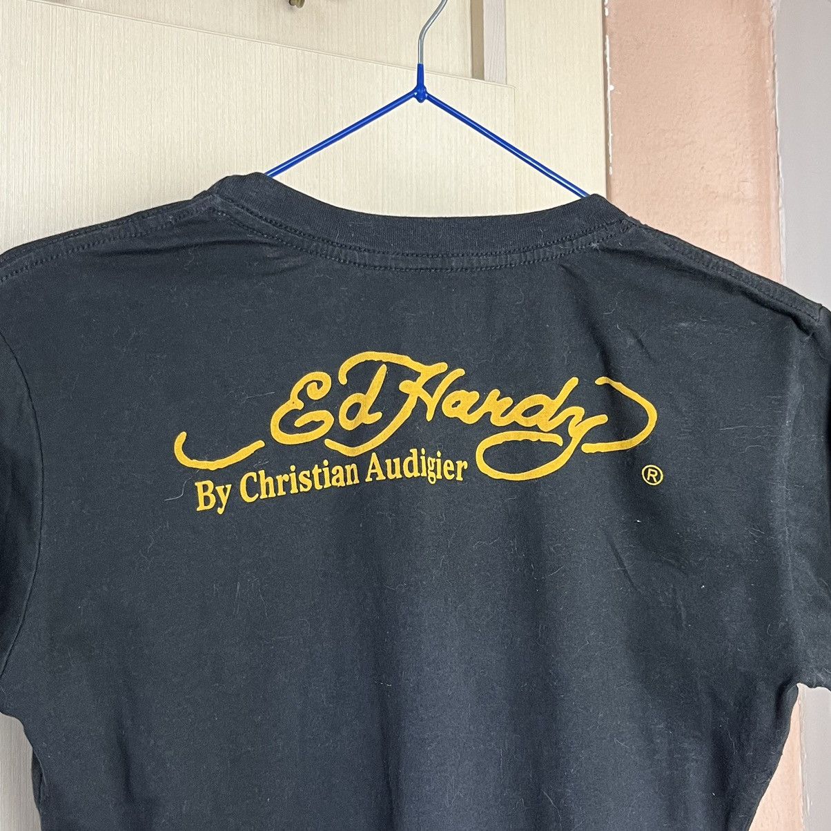 Christian Audigier × Ed Hardy × Vintage Vintage Ed Hardy T Shirt Christian Audigier Indians American Size US S / EU 44-46 / 1 - 7 Thumbnail