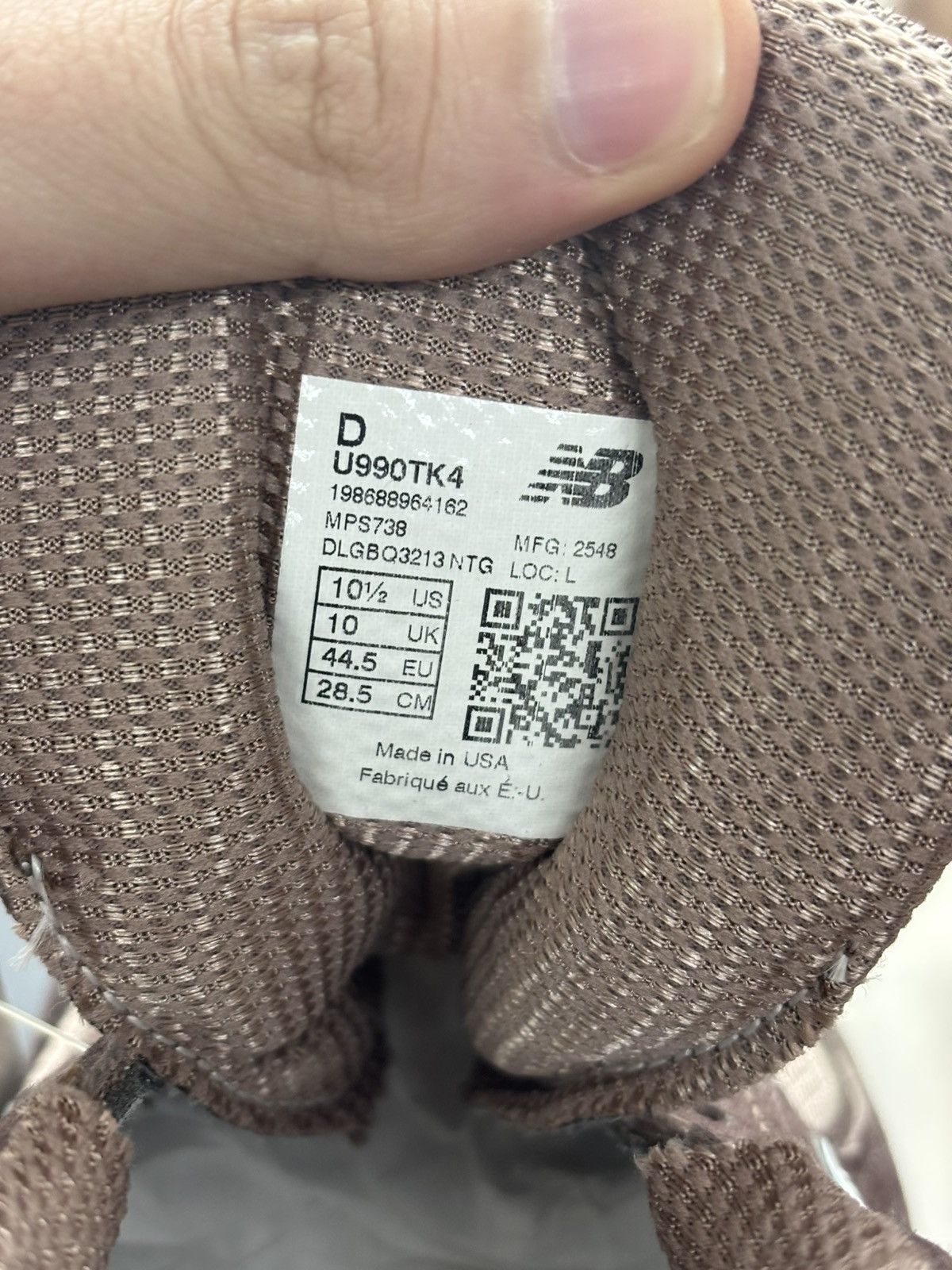 Kith × New Balance KITH X NEW BALANCE 990V4 Size US 10.5 / EU 43-44 - 8 Thumbnail