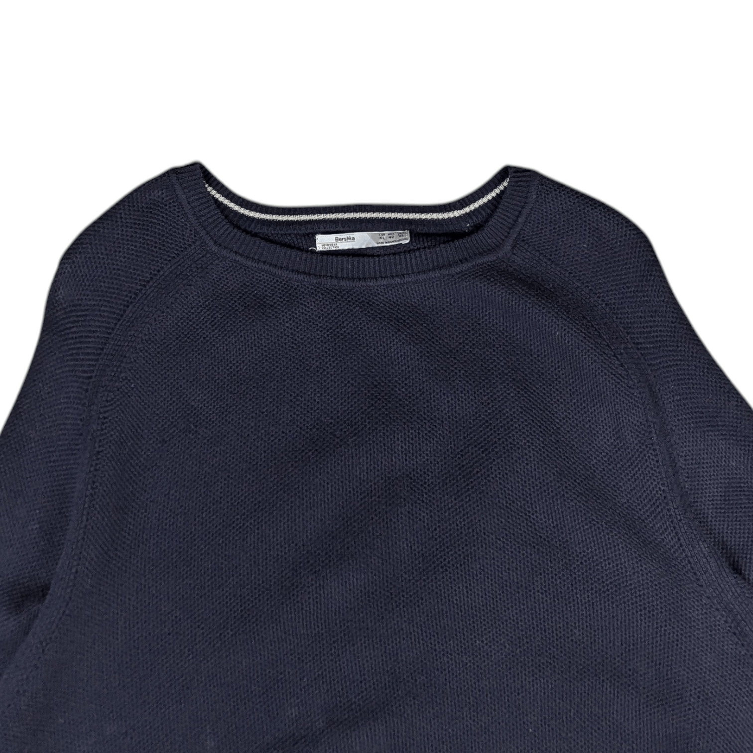 Bershka BERSHKA Plain Knitwear Pullover Jumper Size US XL / EU 56 / 4 - 4 Thumbnail