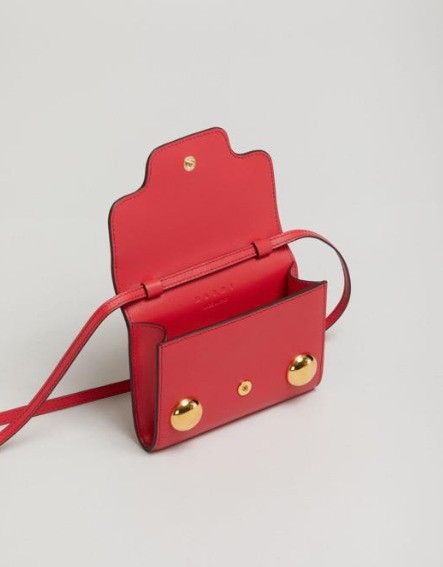 Marni o1f1d3z1025 Size: OS / Coin Holder in Red Size ONE SIZE - 2 Thumbnail