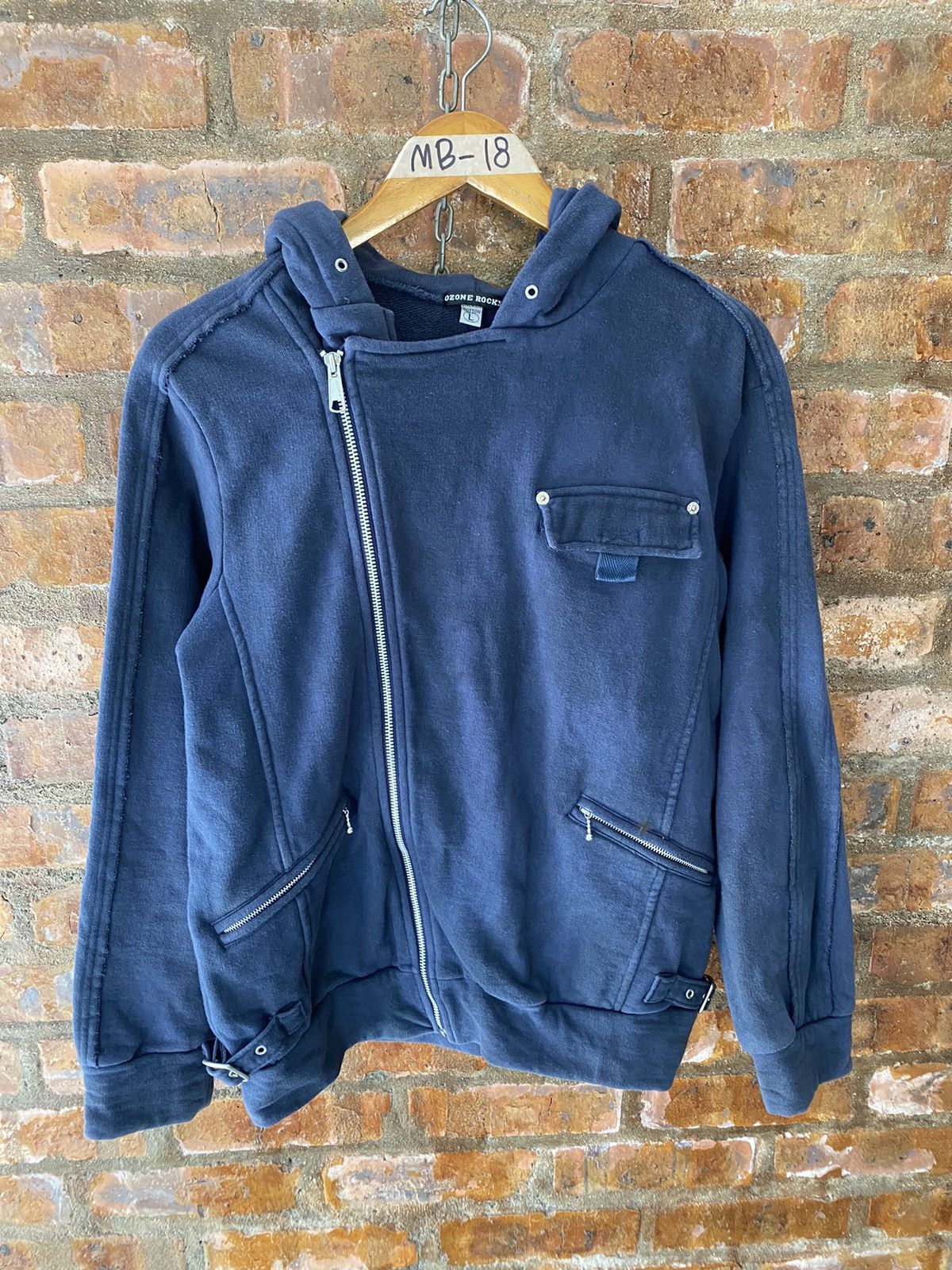 Hysteric Glamour 1990s Ozone Rock Hysteric Glamour Rider heavy hoodie Size US L / EU 52-54 / 3 - 2 Thumbnail