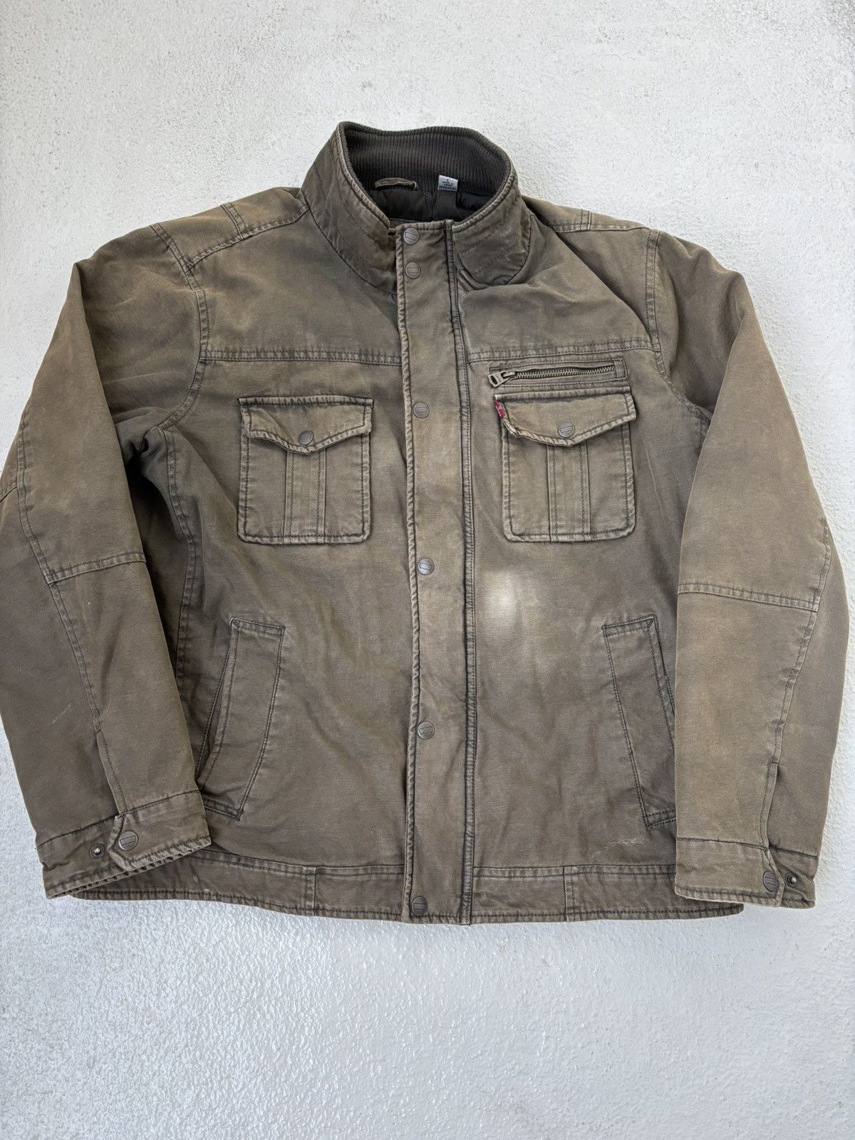 Levi's Levi's Vintage Men's Canvas Five-Pocket Heavy Quilted Jacket Size US L / EU 52-54 / 3 - 1 Thumbnail