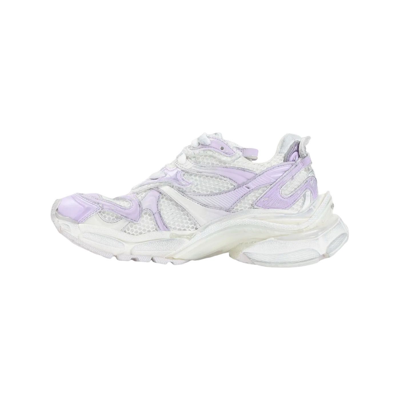 BALENCIAGA Runner 2 Gray/Pink Sneakers New And Authentic (Wo