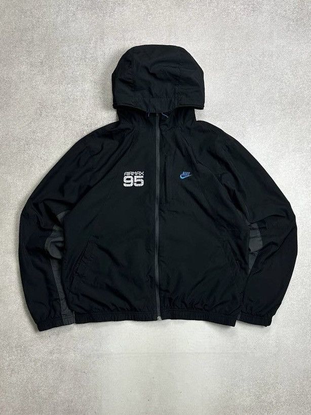 Nike × Supreme Vintage Nike Air Max 95 Hooded Nylon Jacket M TN Skepta Size US M / EU 48-50 / 2 - 1 Thumbnail