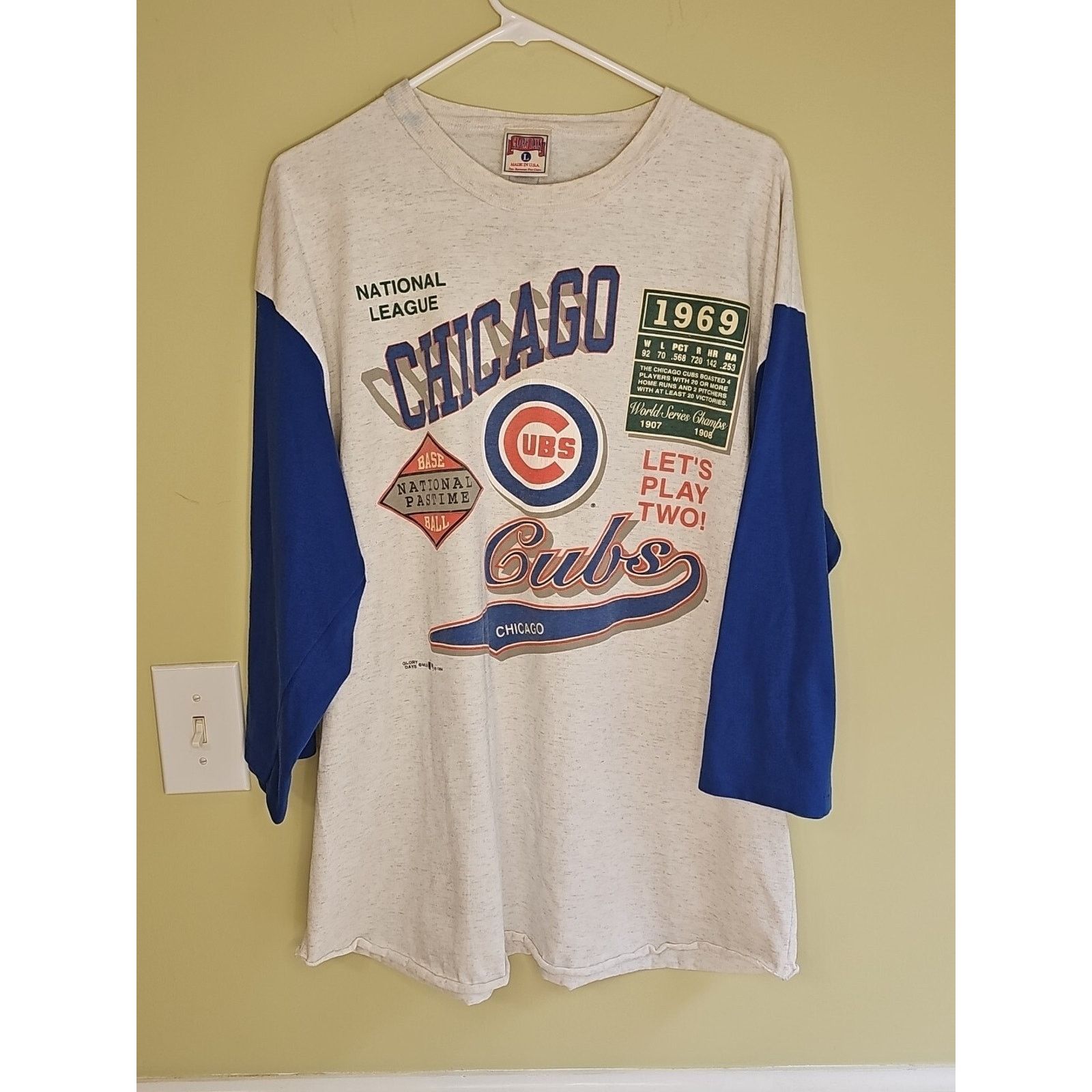 These Glory Days VTG 90s Chicago Cubs Wrigley Field T-Shirt Glory Days Men L Size US L / EU 52-54 / 3 - 1 Thumbnail