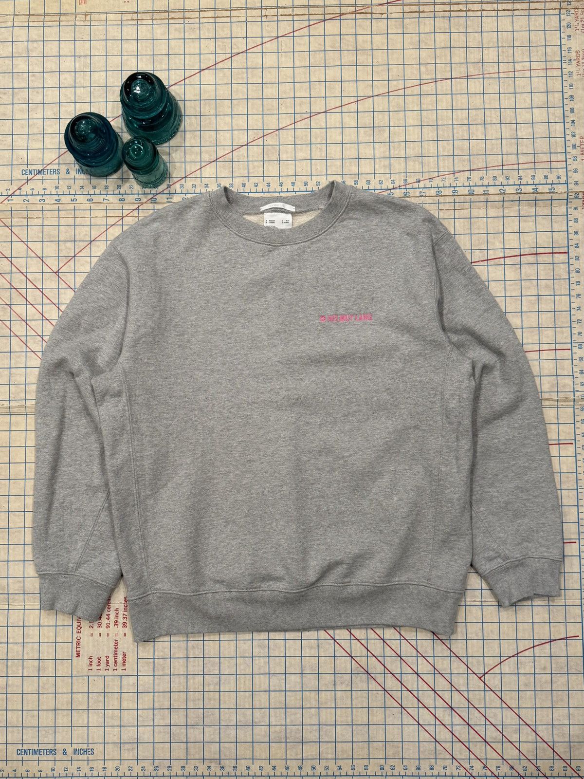 Helmut Lang Helmut Lang Spell Out Crewneck Unisex Sizing Mens S Womens M Size US S / EU 44-46 / 1 - 1 Thumbnail