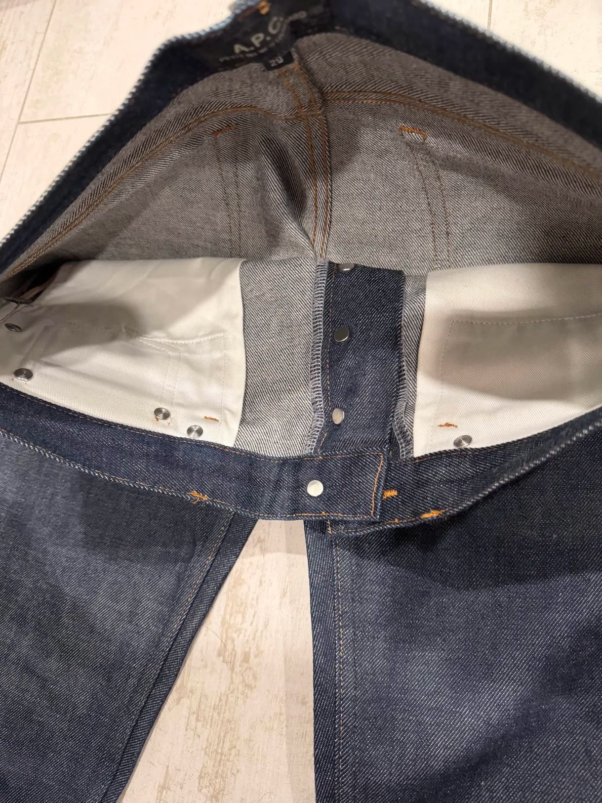 A.P.C. APC Petite New Standard Raw Denim Jeans Size US 29 - 7 Thumbnail