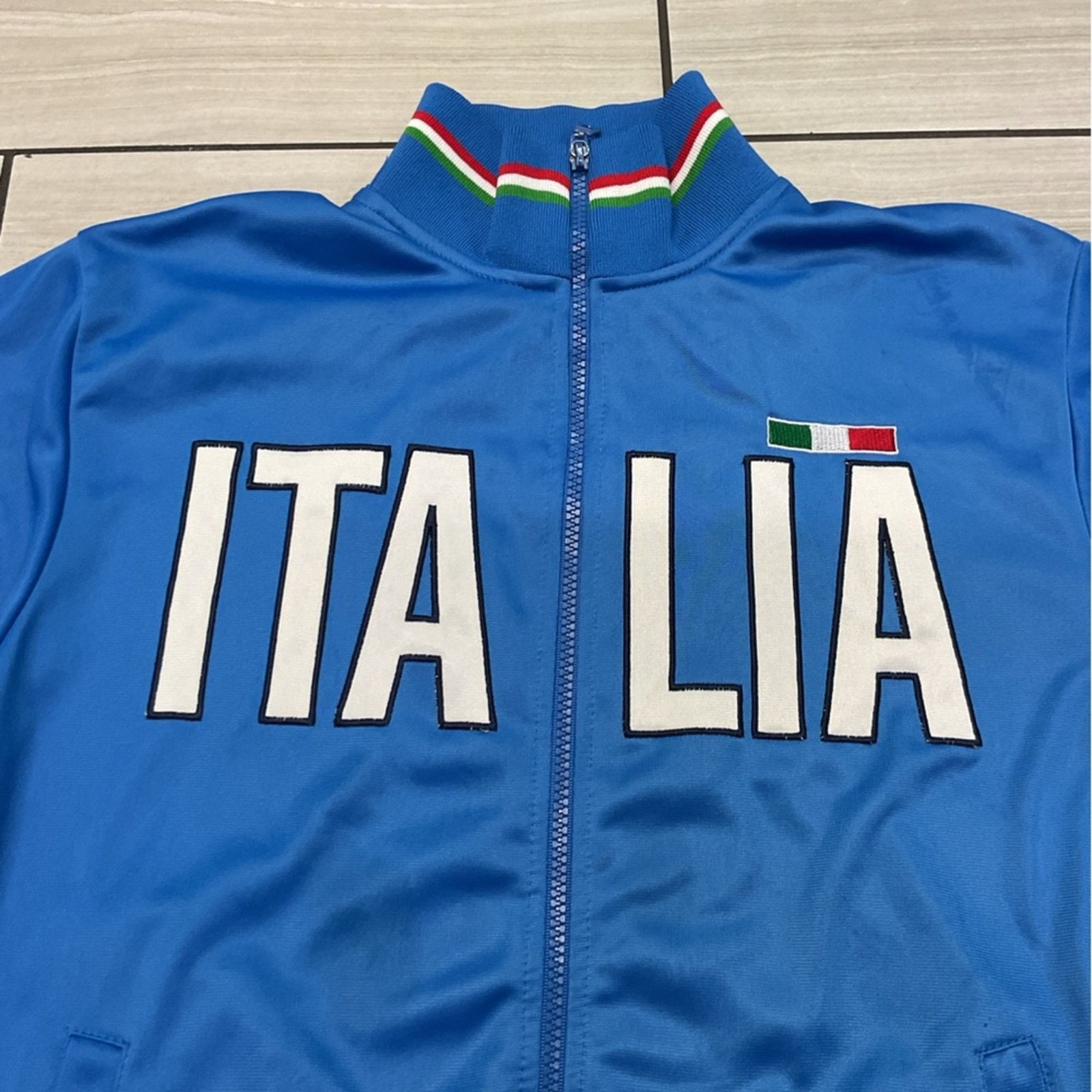 Vintage Nadi Italian Blue Windbreaker Track Jacket Size US S / EU 44-46 / 1 - 5 Thumbnail