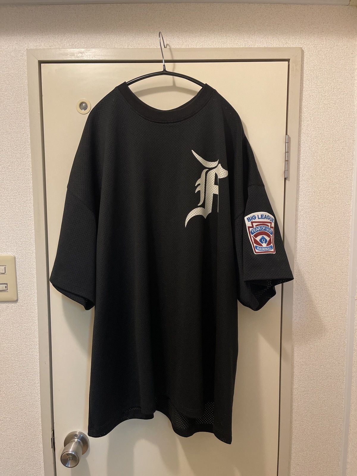 【破格】Fear Of God 5th メッシュ ベースボールシャツ Fear of God Fear of God 5th collection Mesh Batting Practice