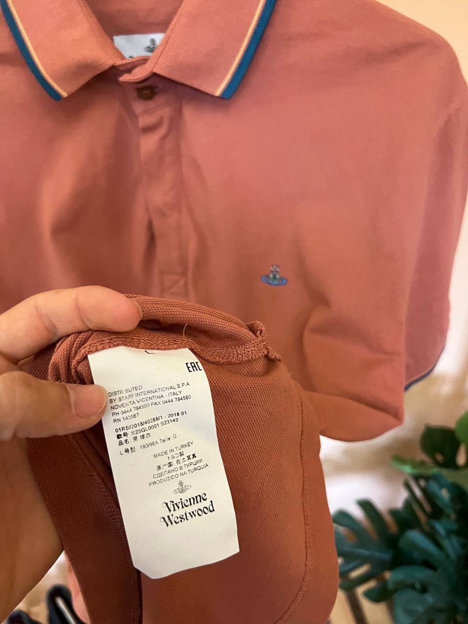 Vintage × Vivienne Westwood Vintage Vivienne Westwood Y2K polo tee Size US L / EU 52-54 / 3 - 10 Thumbnail