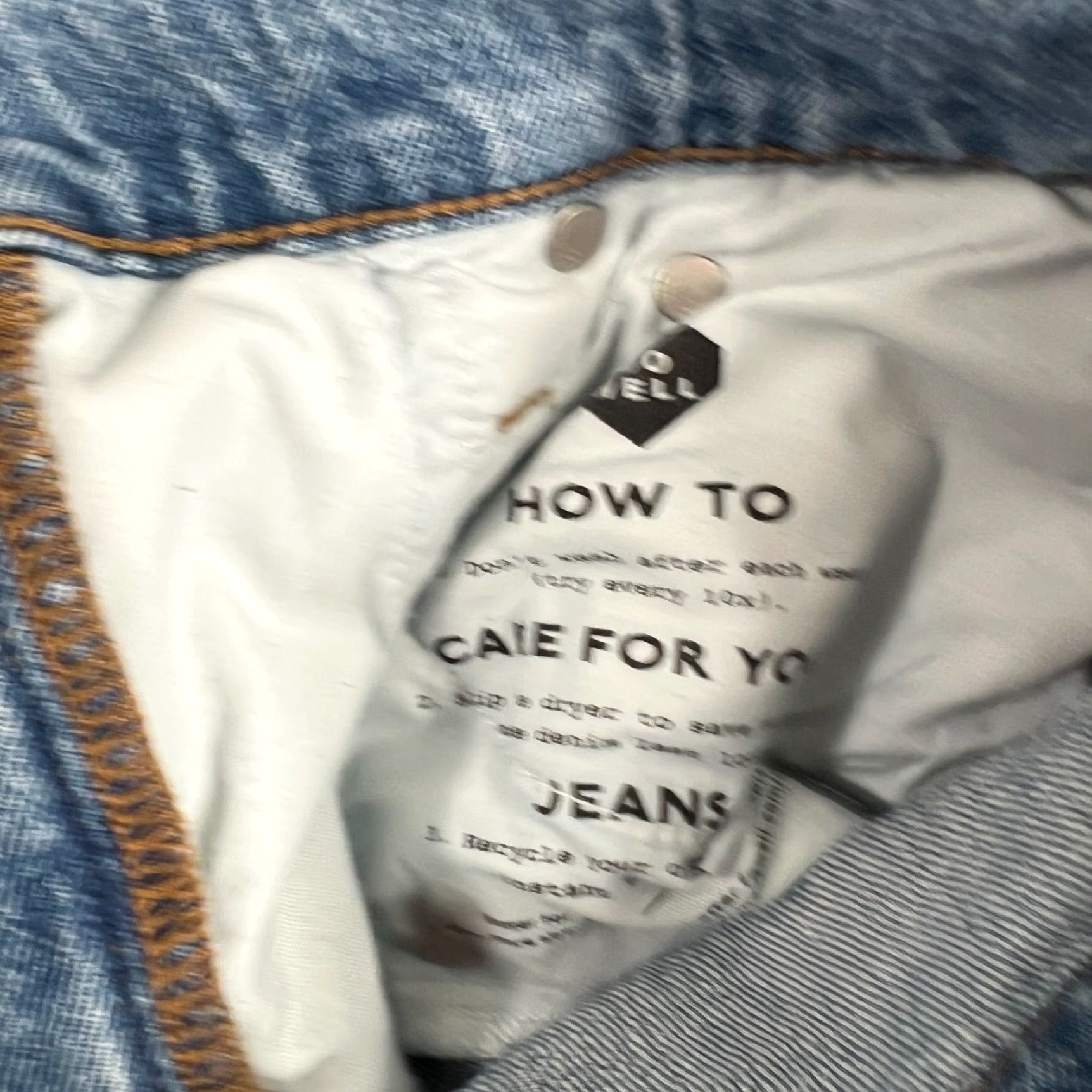 Madewell VINTAGE Madewell Women’s Jeans Tapered Fit High Rise Light Wash 27Inch Size 27" / US 4 / IT 40 - 7 Thumbnail
