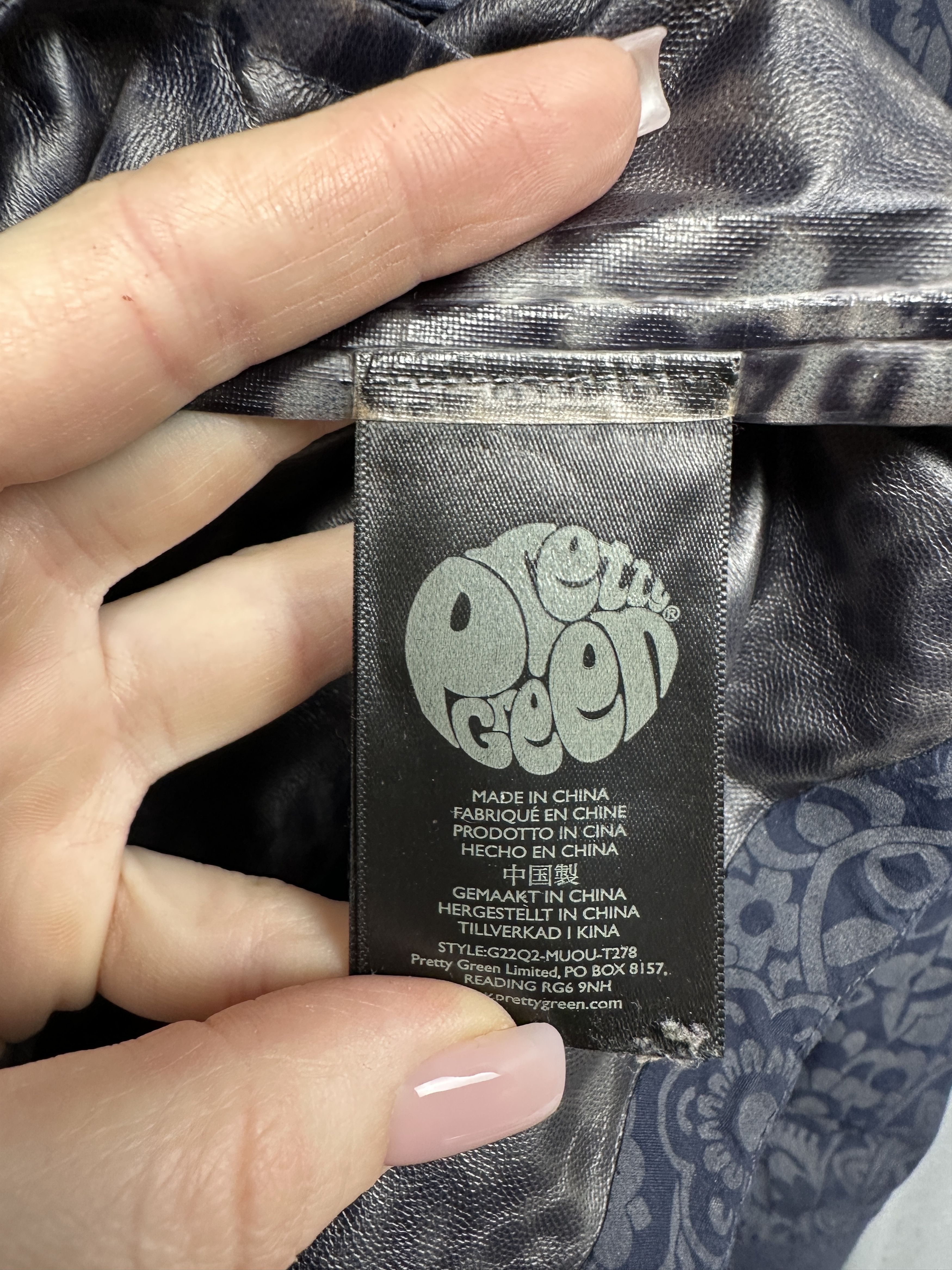 Pretty Green Pretty Green Reflective Paisley Print Festival Jacket Size US S / EU 44-46 / 1 - 5 Thumbnail