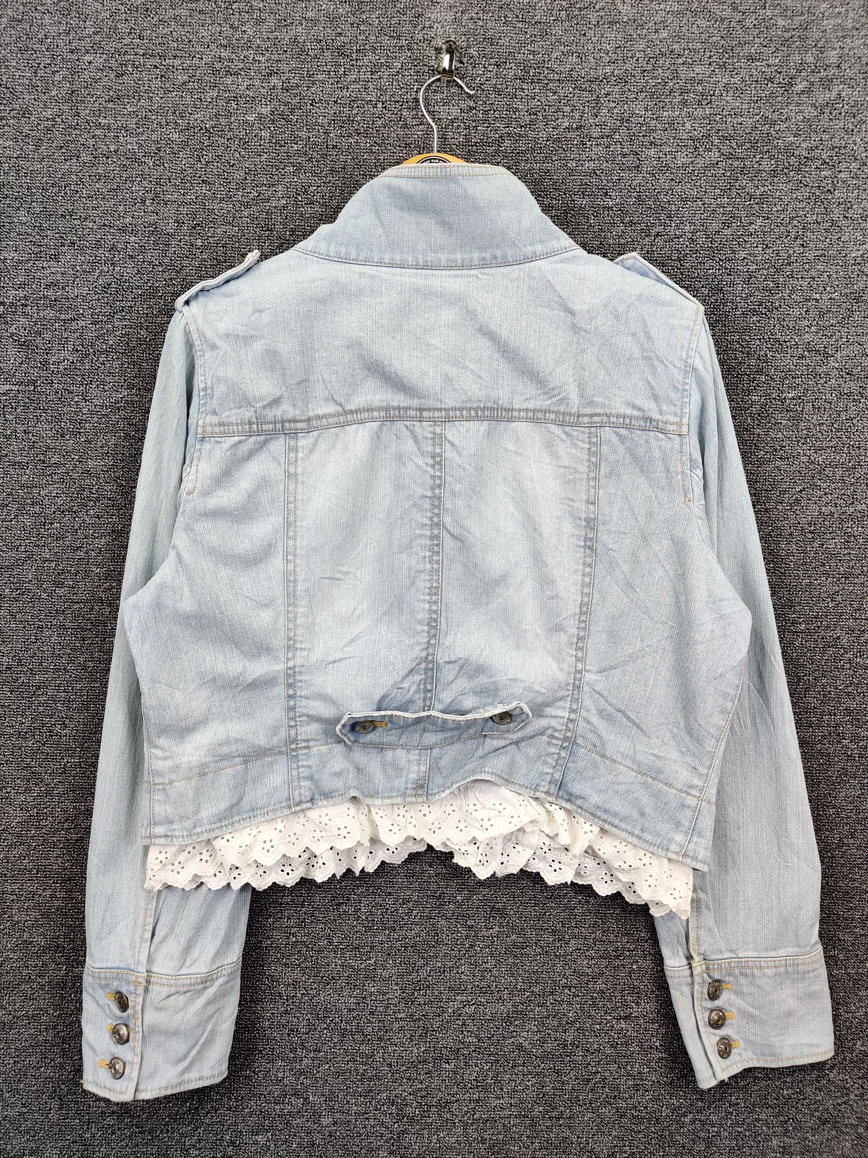 Japanese Brand Vintage Peyton Place Denim Jacket Nice Design Size US M / EU 48-50 / 2 - 8 Thumbnail