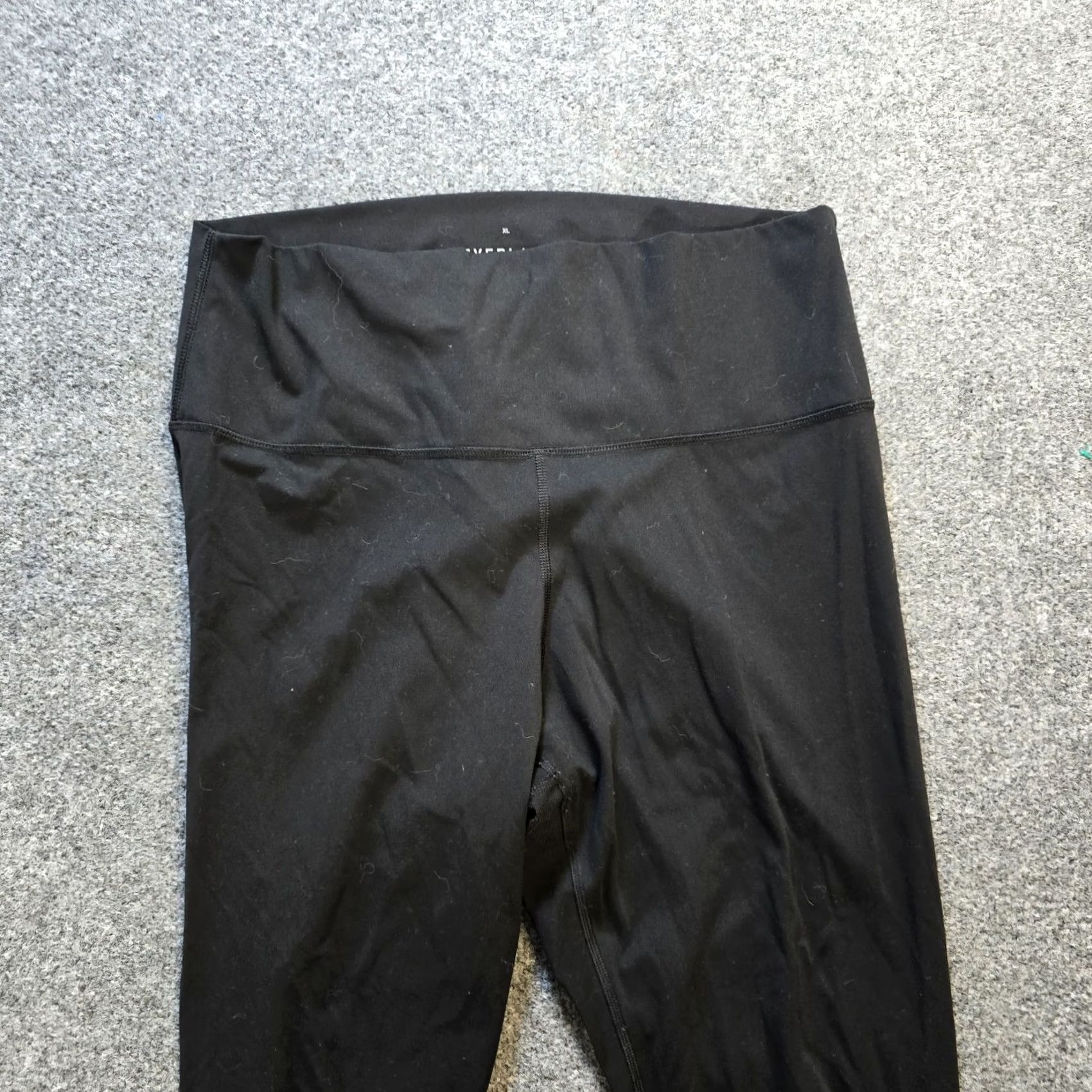 Everlane Everlane Pants Womens XL Black Perform Ankle Stretch Leggings Athletic Yoga 7/8 Inseam Skinny Womens Activewear Size 40" / US 18 - 2 Thumbnail