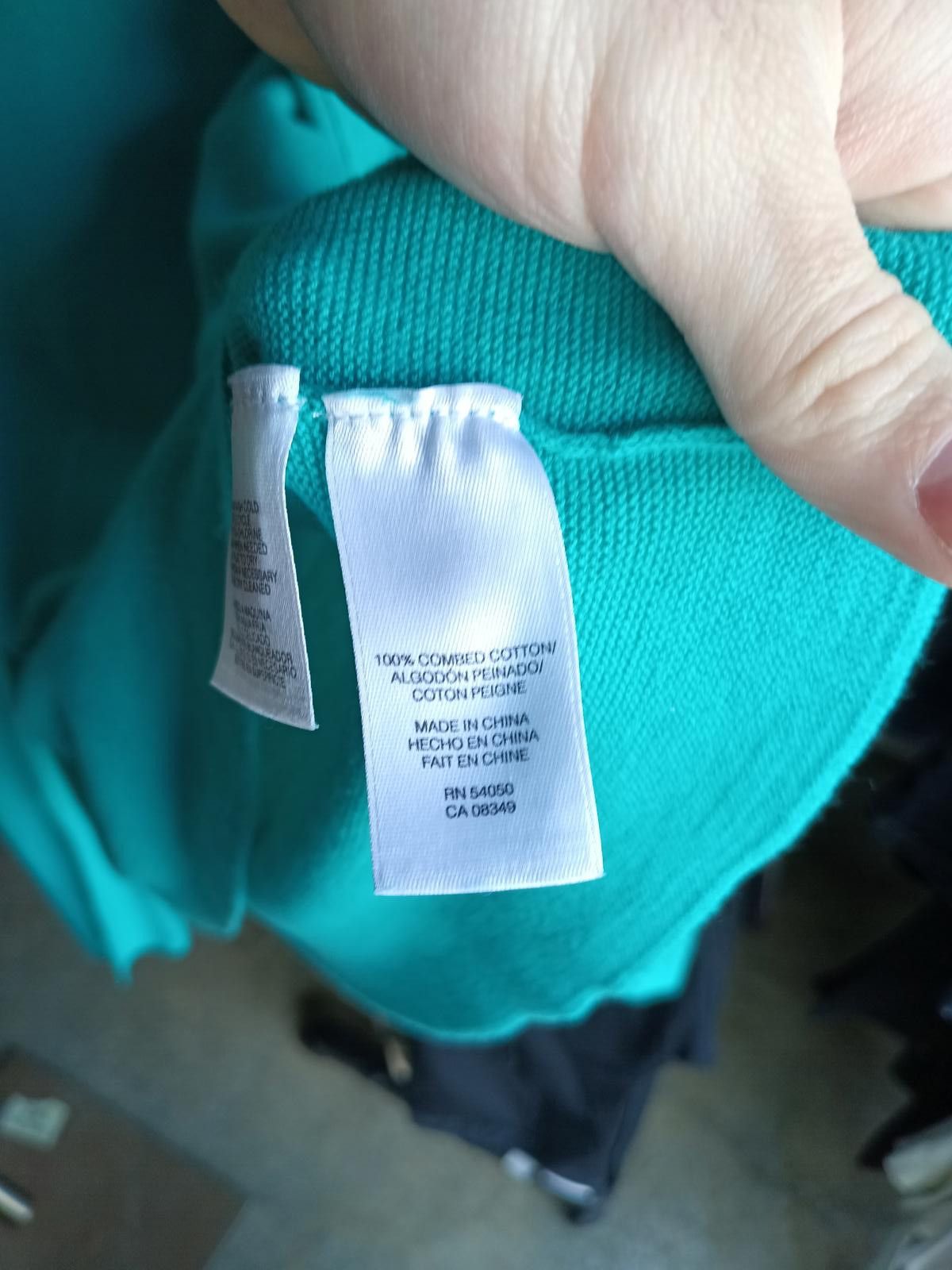 Jones New York Jones New York Women's Turquoise Cardigan blouse two piece Size M / US 6-8 / IT 42-44 - 4 Thumbnail