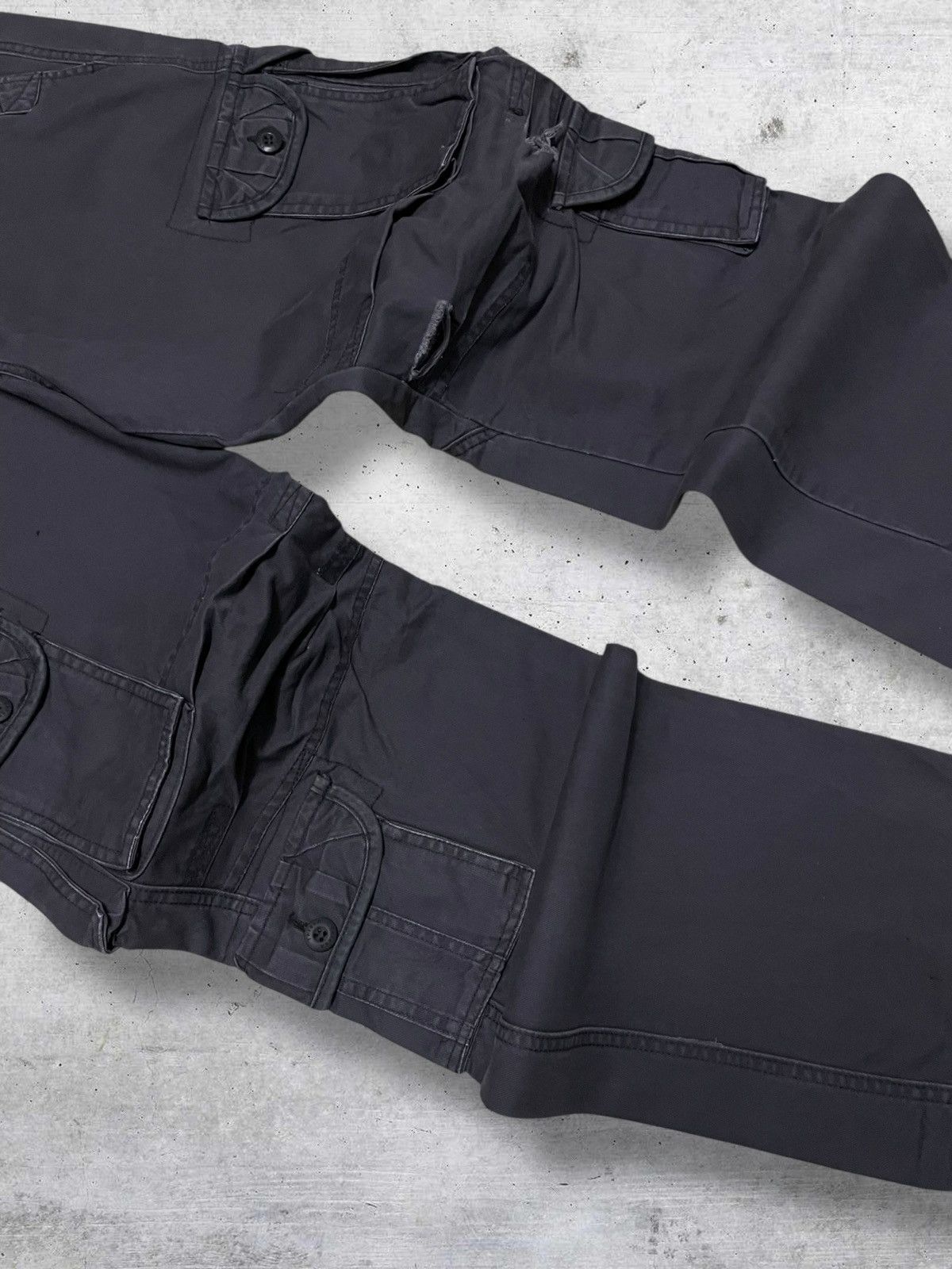 Japanese Brand VINTAGE QIANYIGE JAPAN 90S DESIGNER UTILITY COMBAT CARGO Size US 33 - 6 Thumbnail