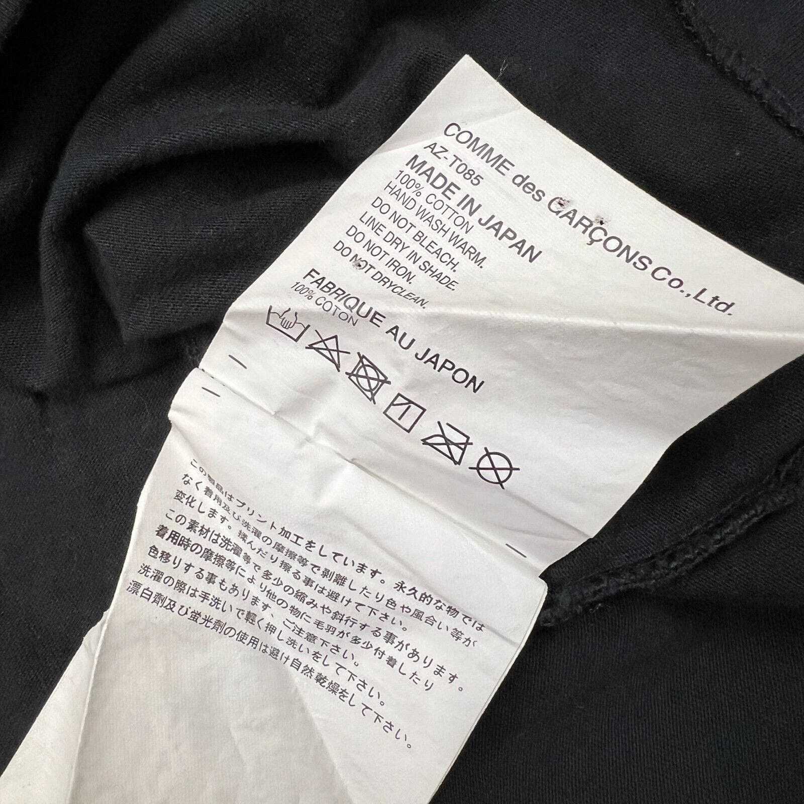 Comme des Garcons Comme Des Garcon Play T Shirt Black CDG Black Play Heart Tee Size US XL / EU 56 / 4 - 7 Thumbnail