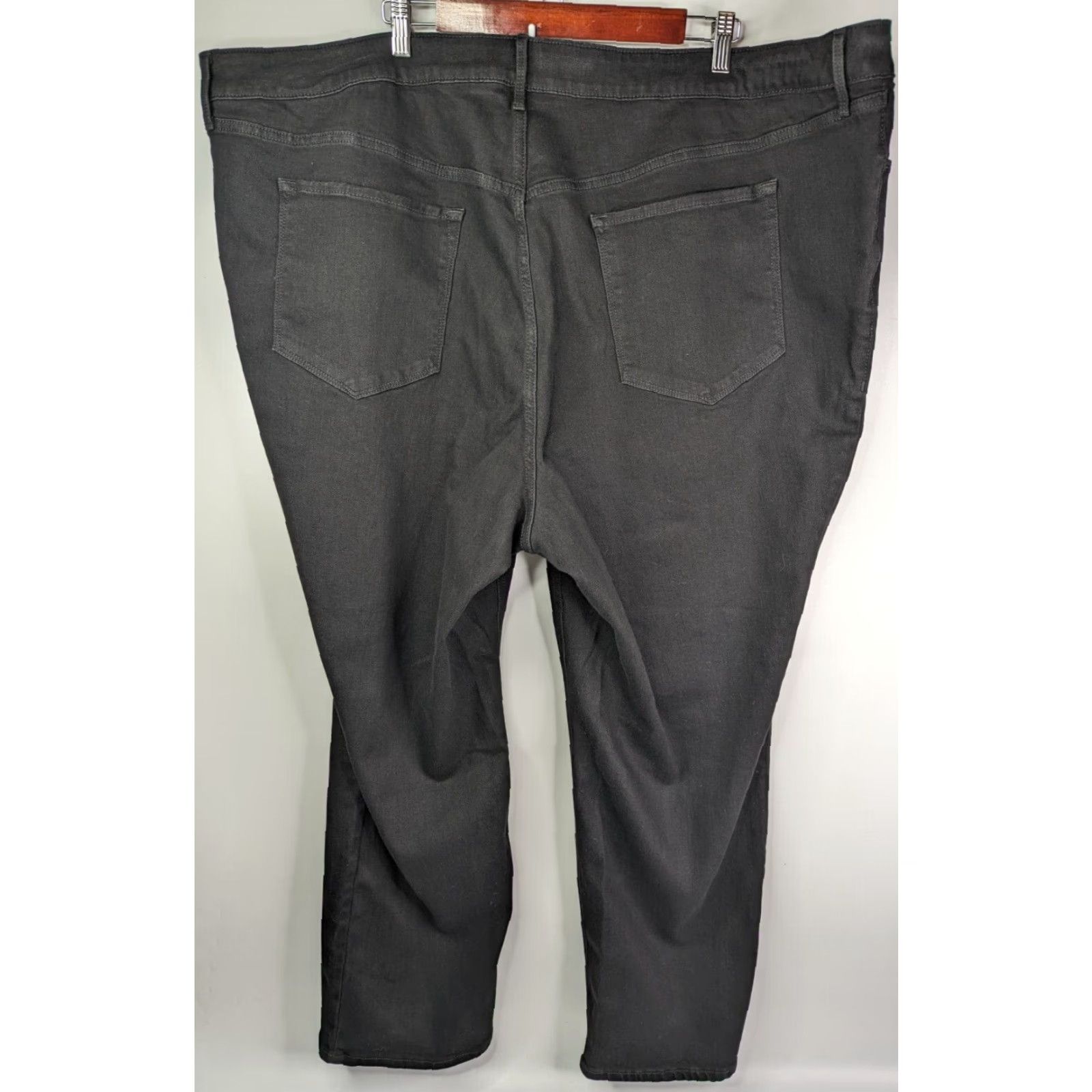 Old Navy Old Navy Jeans Black 30 Women's High Rise Straight Leg Denim 5-Pocket Regular Size 30 Stretch Size 30" / US 8 / IT 44 - 4 Thumbnail