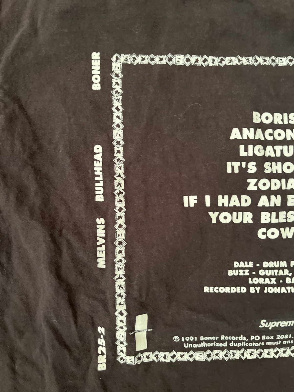 Supreme Supreme Melvins Bullhead Tee Size US L / EU 52-54 / 3 - 15 Thumbnail