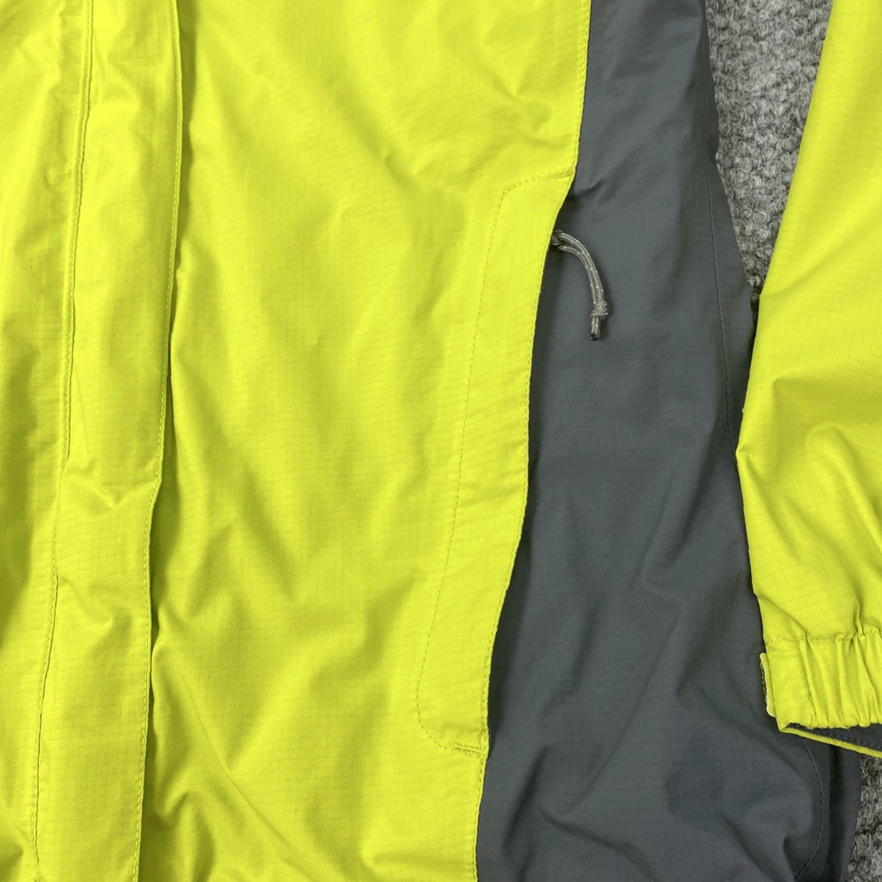 The North Face The North Face Jacket Womens Medium Hooded Waterproof Outdoor Rain Coat Yellow HyVent Full Zip Size M / US 6-8 / IT 42-44 - 3 Thumbnail