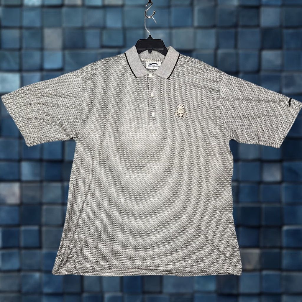 Vintage Slazenger Golf Polo Shirts Short Sleeve 1/4 Button Up Size L Size US L / EU 52-54 / 3 - 1 Thumbnail