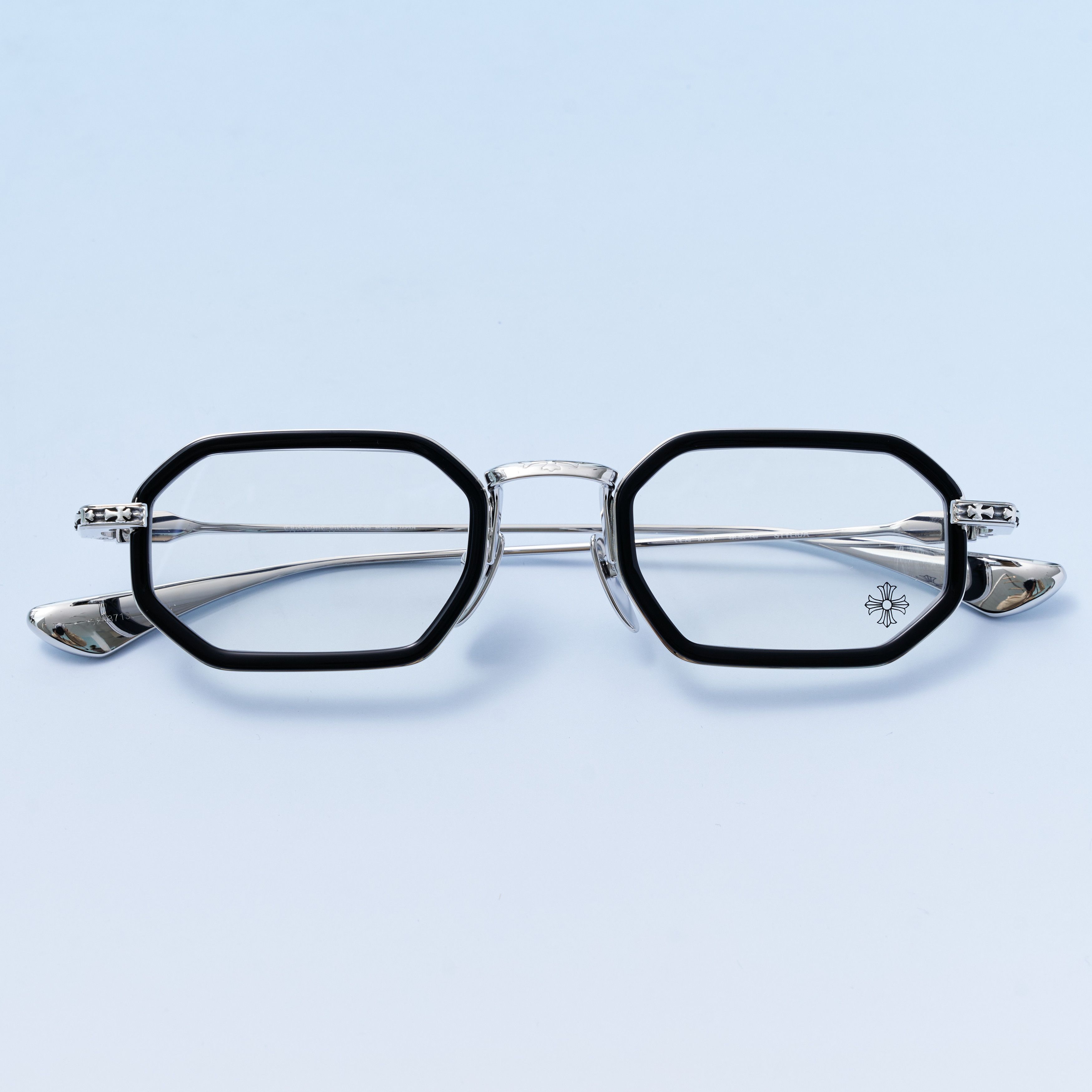 Chrome Hearts CHROME HEARTS STYLIDA BLACK/SHINY SILVER Size ONE SIZE - 7 Thumbnail