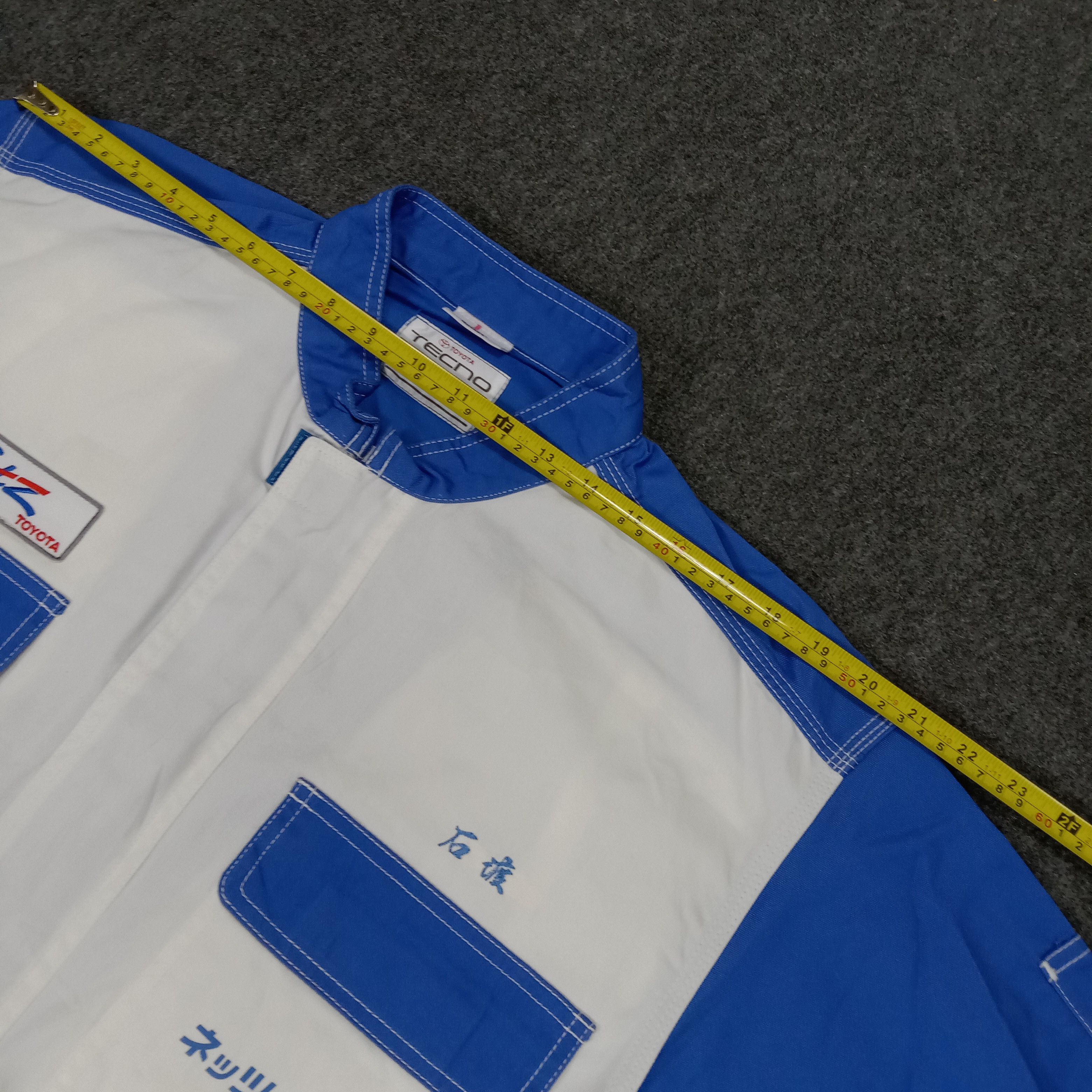 Japanese Brand × Vintage Toyota Tecno Netz Japanese Racing Team Coverall Jacket Size US M / EU 48-50 / 2 - 10 Thumbnail