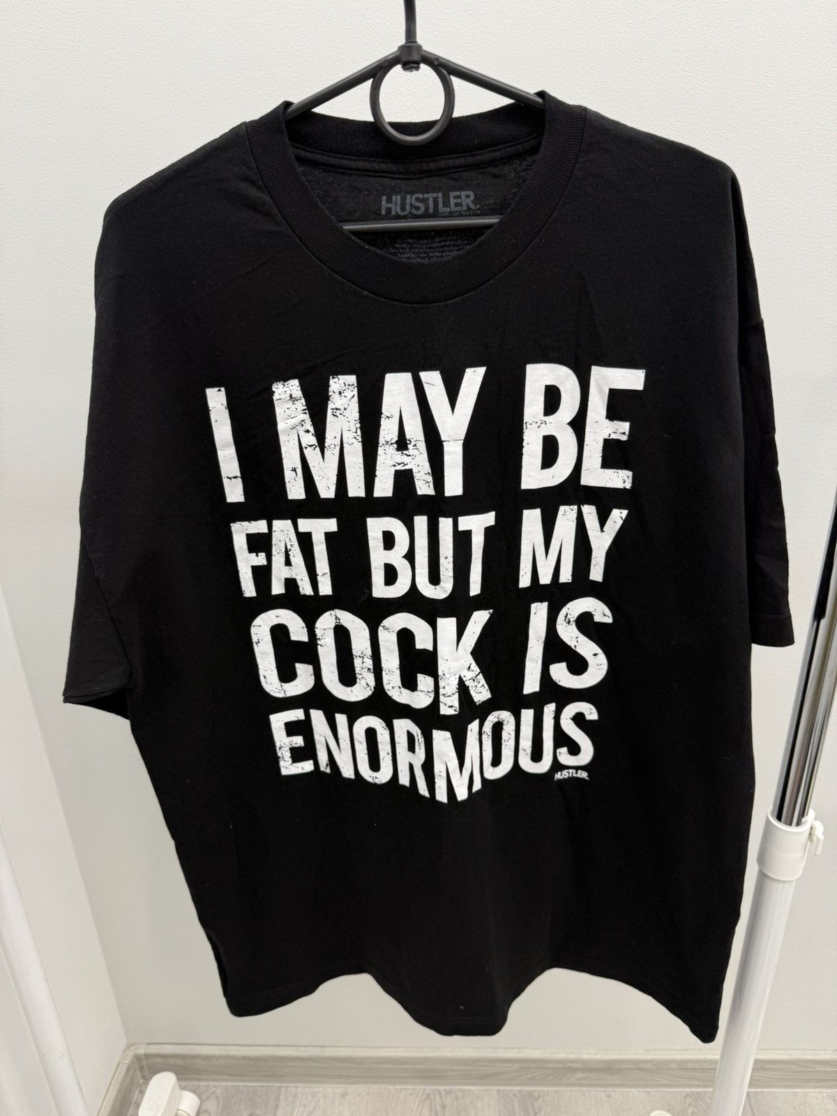 Other × Vintage Vintage Hustler Funny Humor TV XXX Chanel Sex T-Shirt Size US XL / EU 56 / 4 - 1 Thumbnail