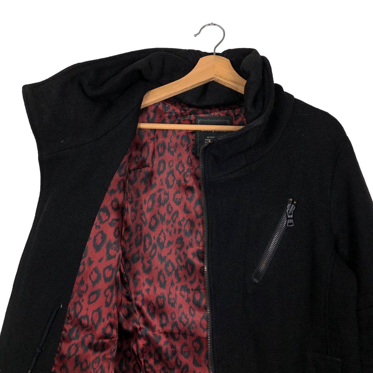 Japanese Brand 🔥Biker Jacket With Assymtric Pocket Custom Culture Japan Size US M / EU 48-50 / 2 - 9 Thumbnail
