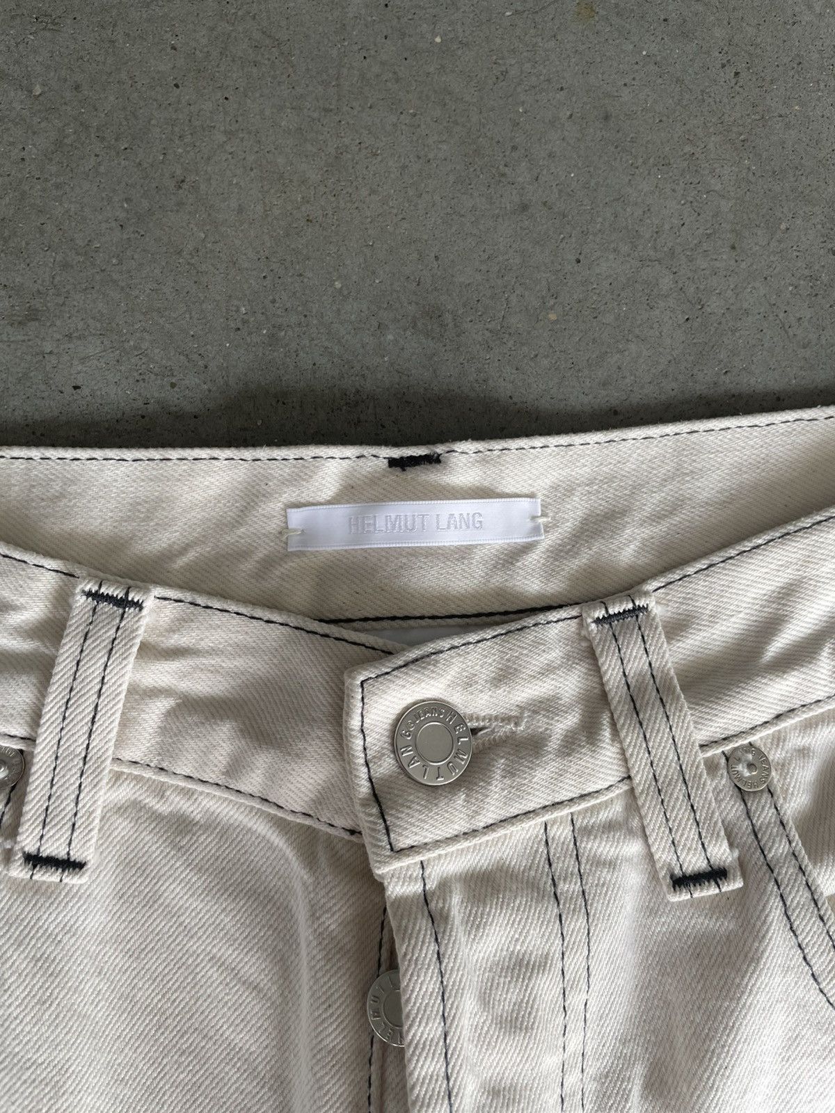 Helmut Lang Helmut Lang Masc HI Embroidered Logo Size US 31 - 4 Thumbnail