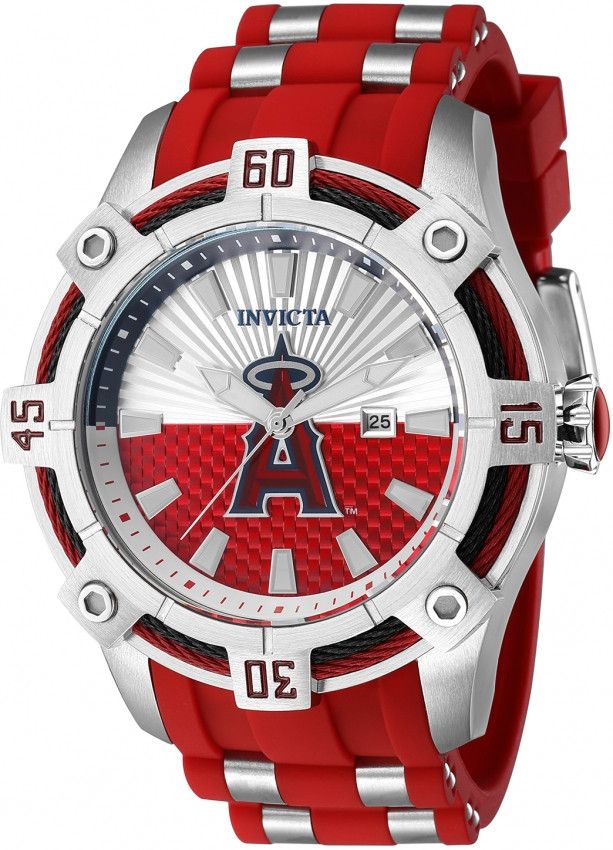 Invicta × MLB MLB Los Angeles Angels Quartz Men's Watch Size ONE SIZE - 1 Thumbnail