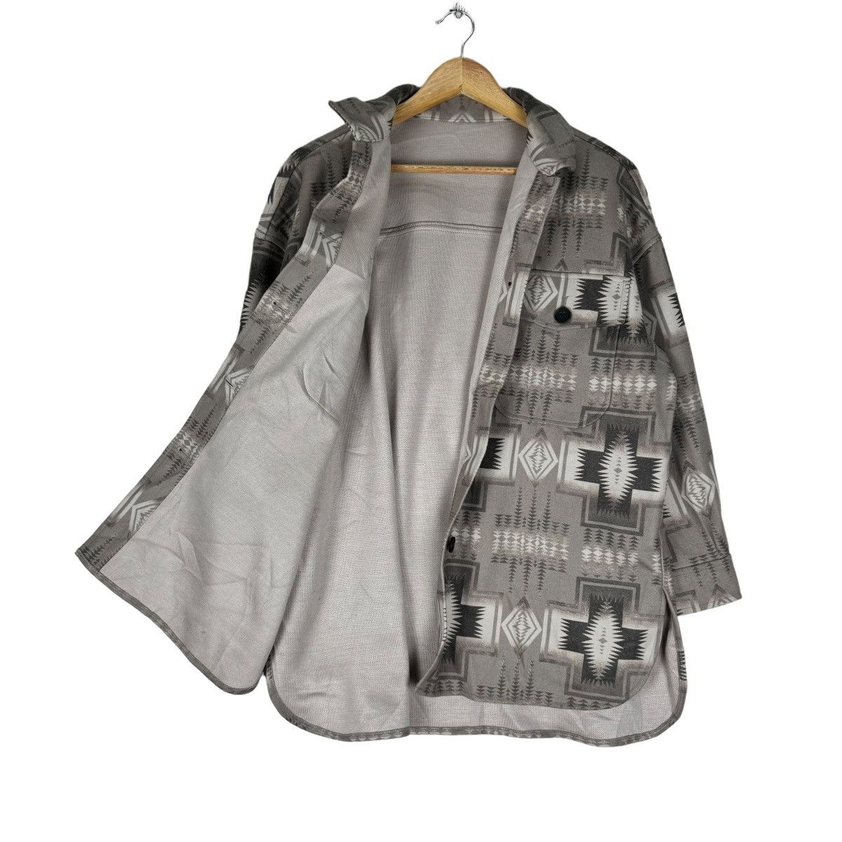Ciaopanic × Native ❄️CIAOPANIC NATIVE AZTEC BUTTON FLANNEL JACKET Size S / US 4 / IT 40 - 7 Thumbnail