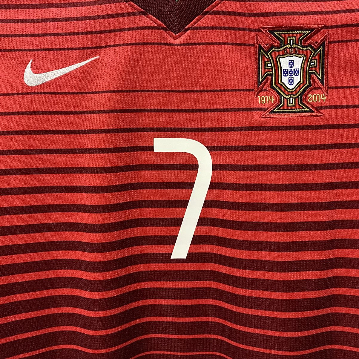 Nike Portugal World Cup 2014 Home Jersey Cristiano Ronaldo Size US XS / EU 42 / 0 - 3 Thumbnail