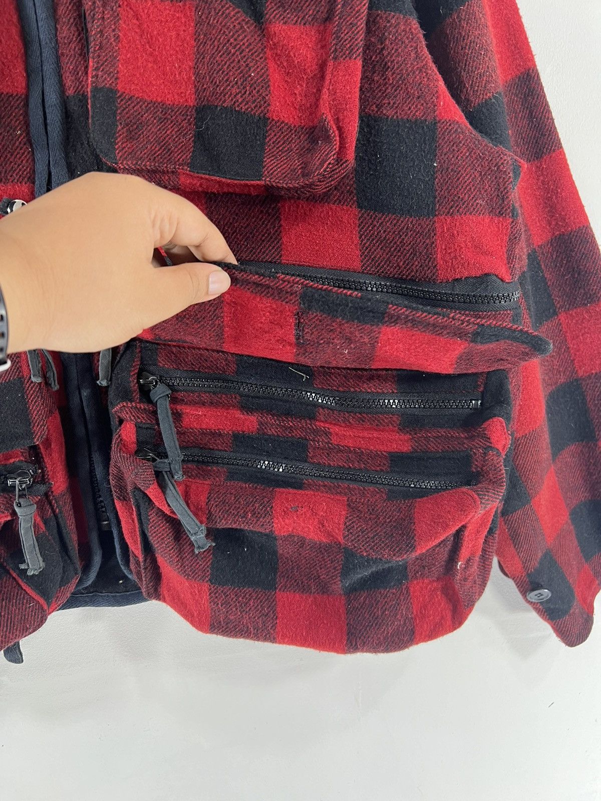Japanese Brand VTG 90S RANDY RIOS MULTIPOCKETS HUNTING JACKET Size US L / EU 52-54 / 3 - 9 Thumbnail