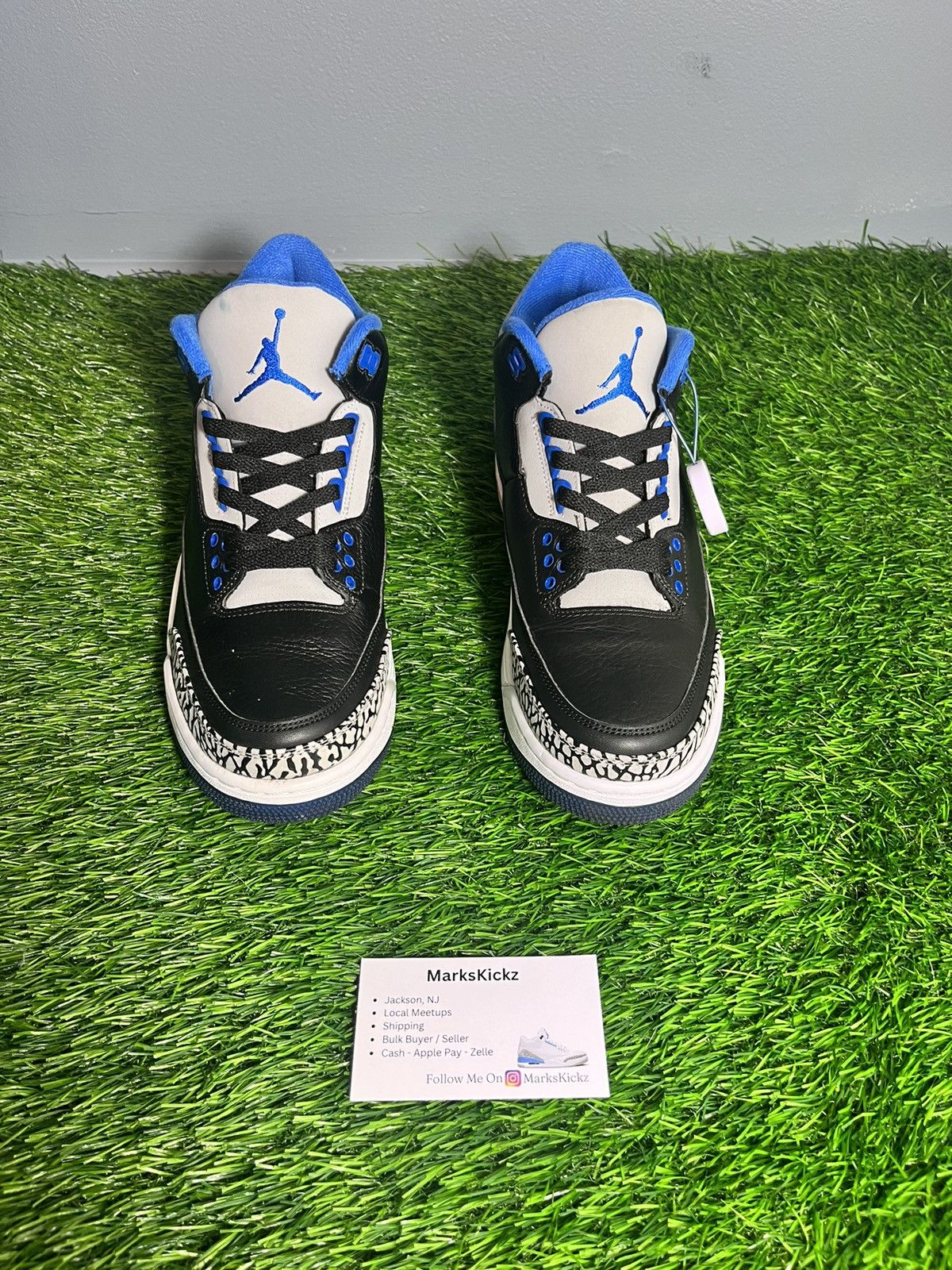 Jordan Brand × Nike jordan 3 sport blue size 8.5 Size US 8.5 / EU 41-42 - 2 Thumbnail