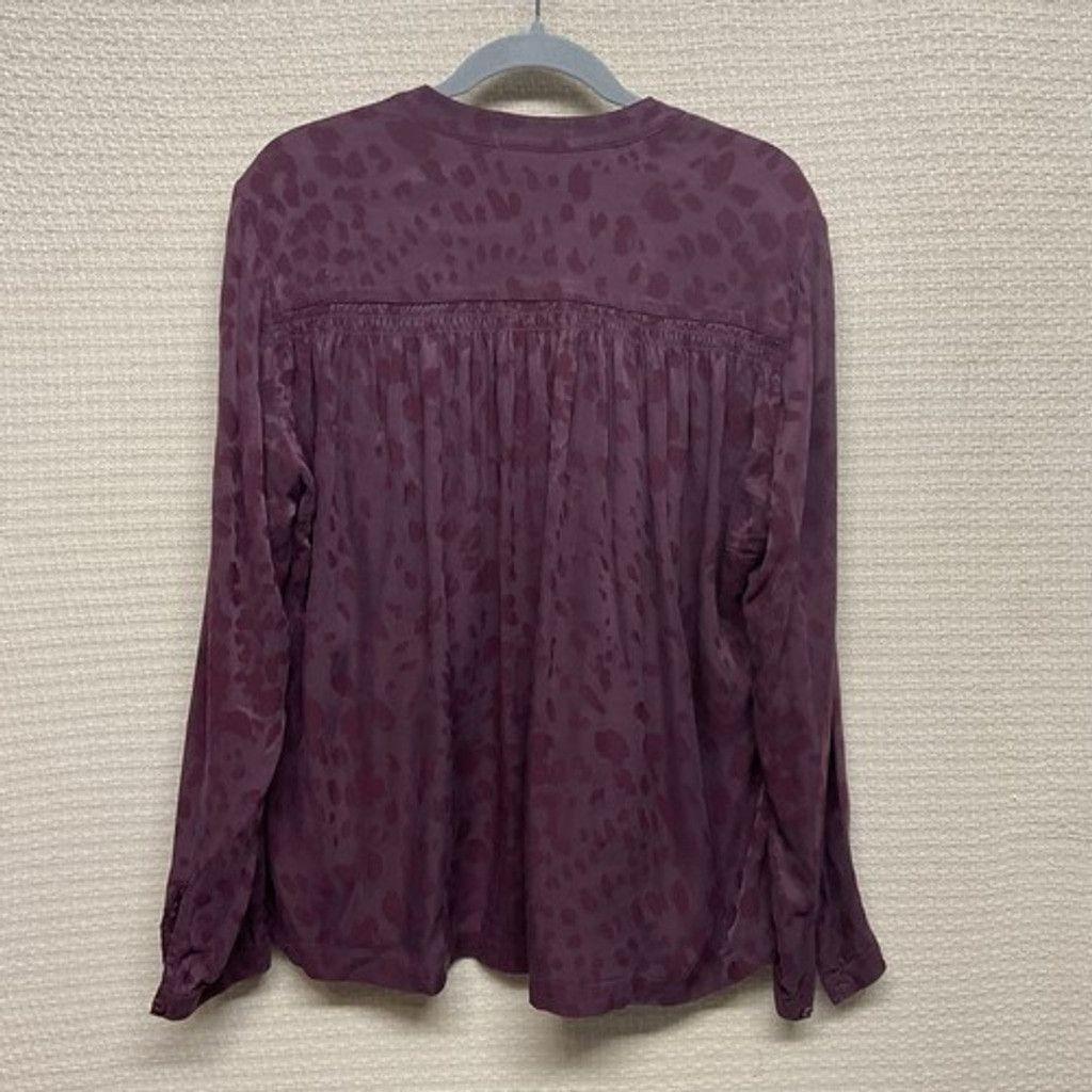 Anthropologie Anthropologie Cloth & Stone ButtonUp Blouse Women Size XL Size XL / US 12-14 / IT 48-50 - 7 Thumbnail
