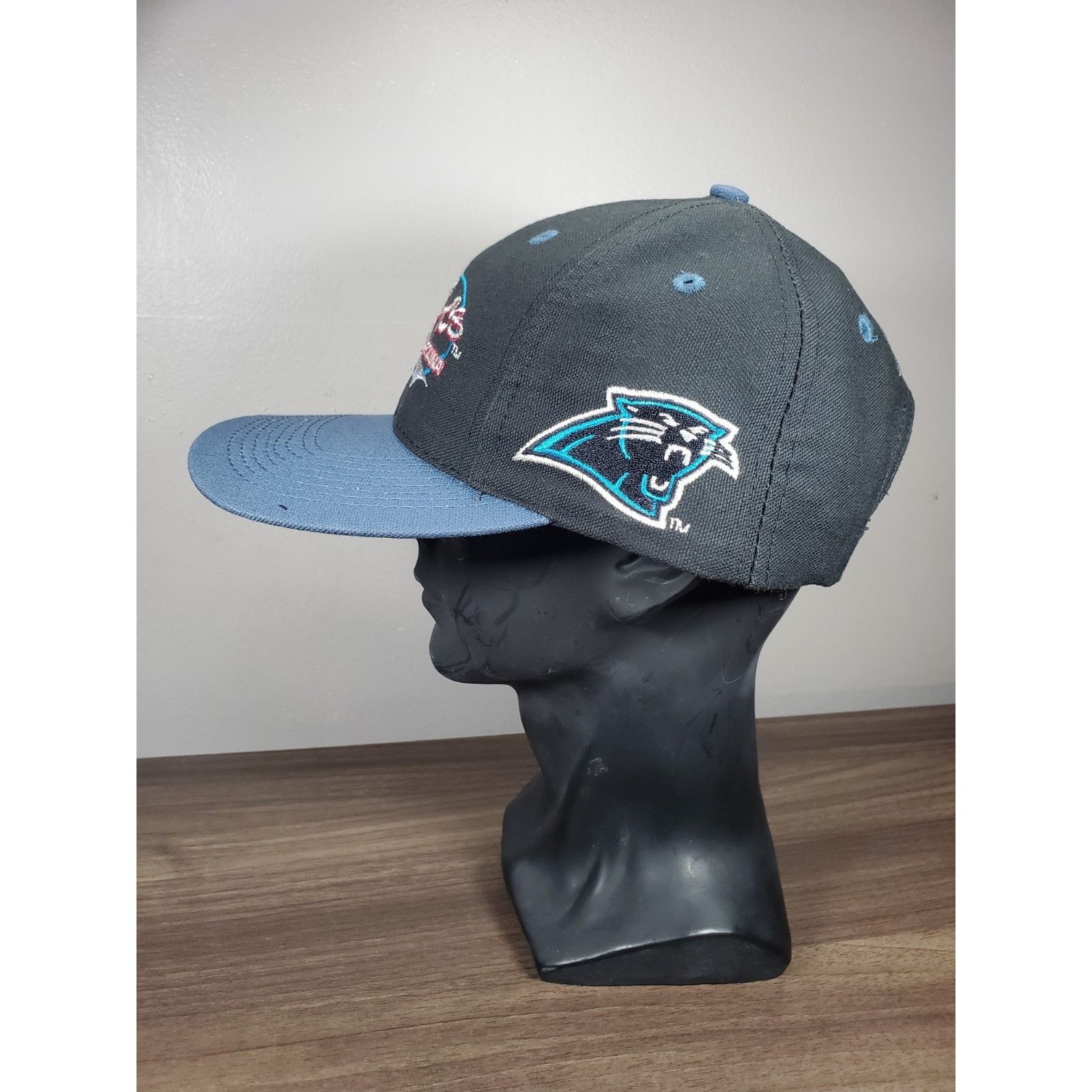 Logo Athletic × NFL RARE Vintage Carolina Panthers SnapBack Hat Team NFL 90s Size ONE SIZE - 4 Thumbnail