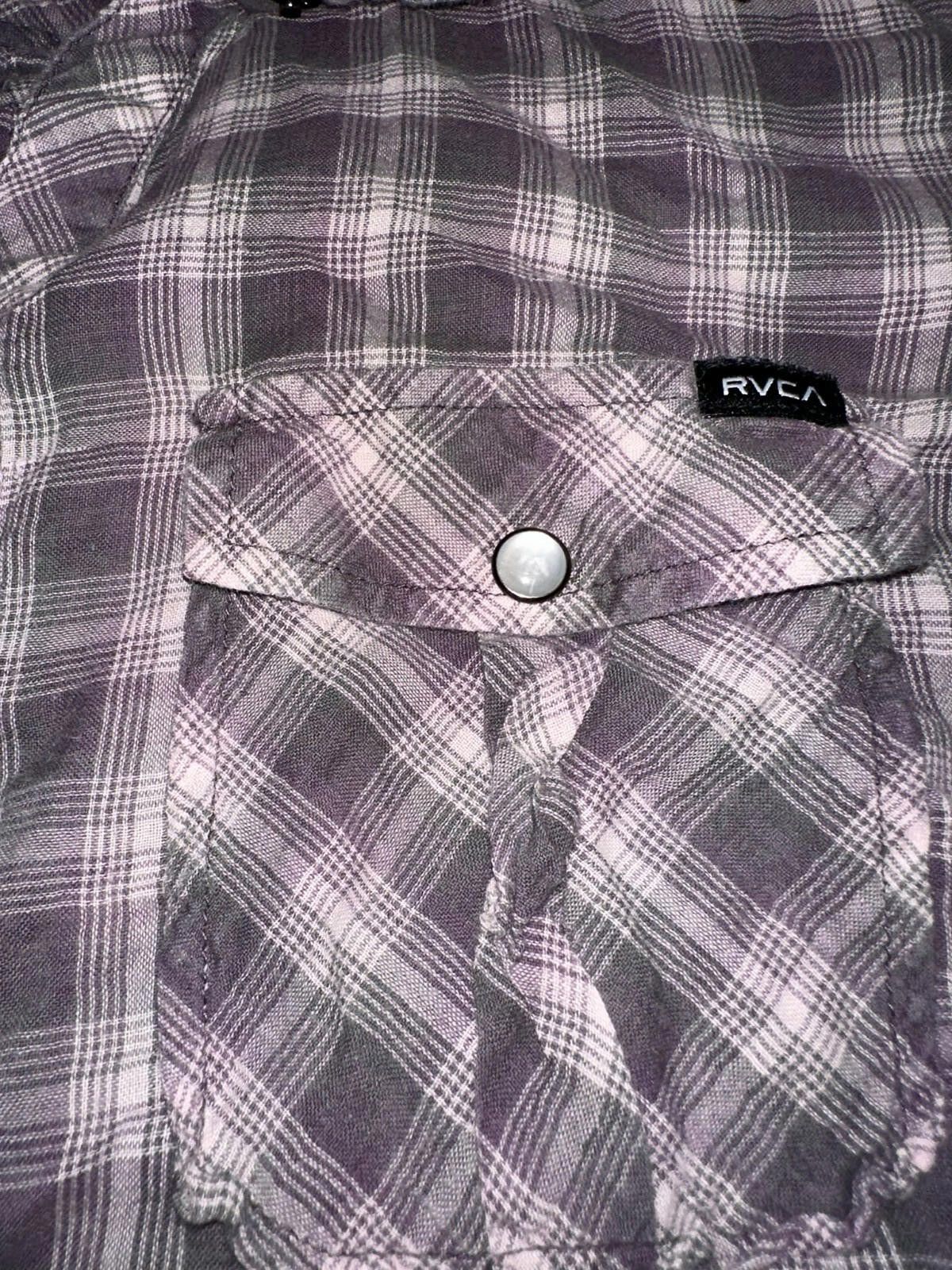 RVCA RVCA Button-Up L – Chill Grunge Look, Women’s Large Size L / US 10 / IT 46 - 3 Thumbnail