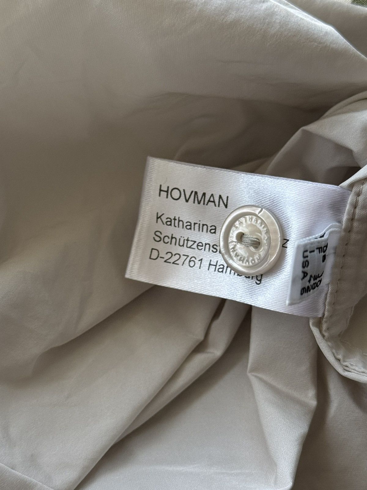 Hysteric Glamour Katharina Hovman avant Garde nylon buttons up blouse shirt Size M / US 6-8 / IT 42-44 - 6 Thumbnail
