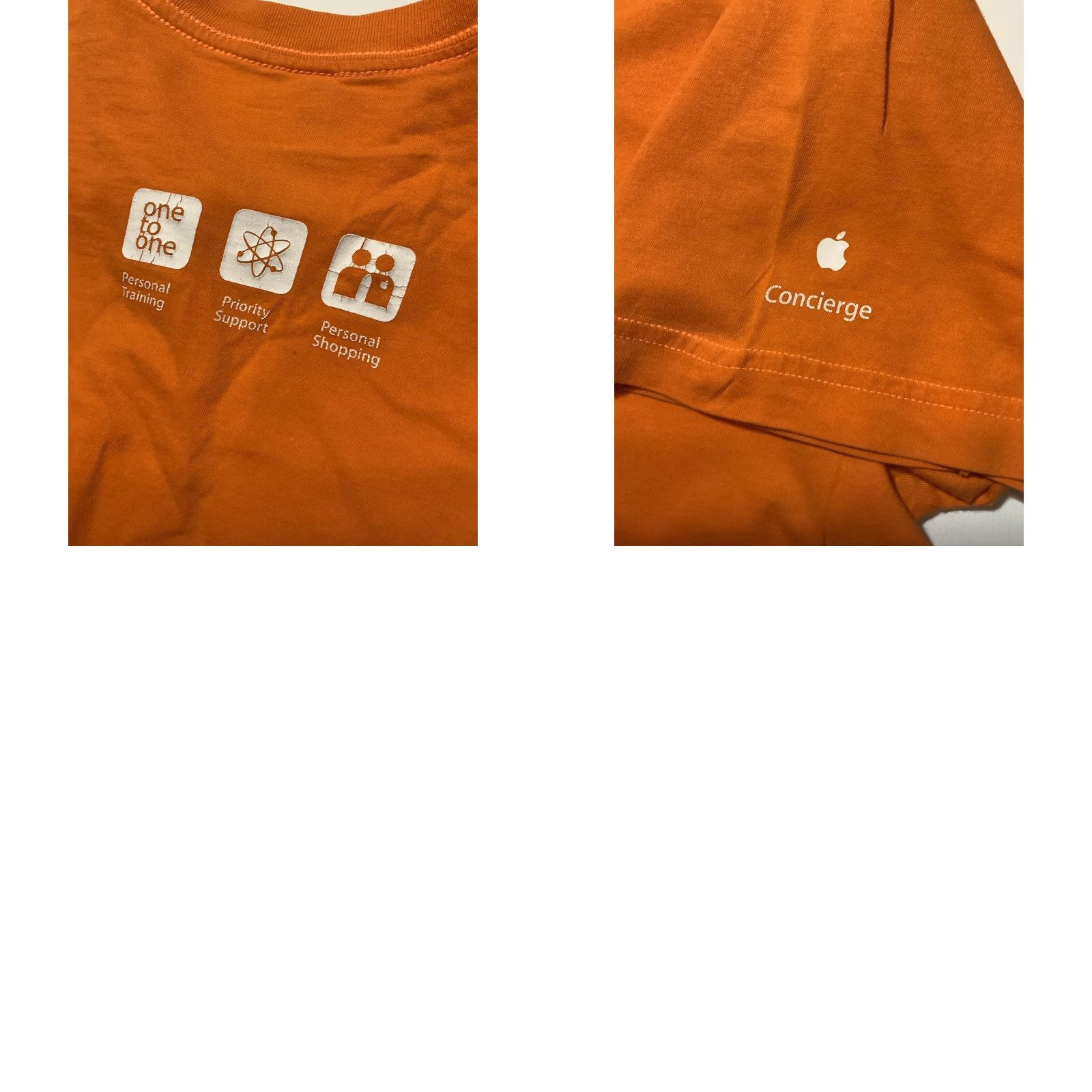 American Apparel Apple Store Concierge Employee 2008 Orange I Know People S/S T-Shirt Sz. L Shirt Men Orange 2008 I Know People S/S T-Shirt L Mens Size US L / EU 52-54 / 3 - 8 Thumbnail